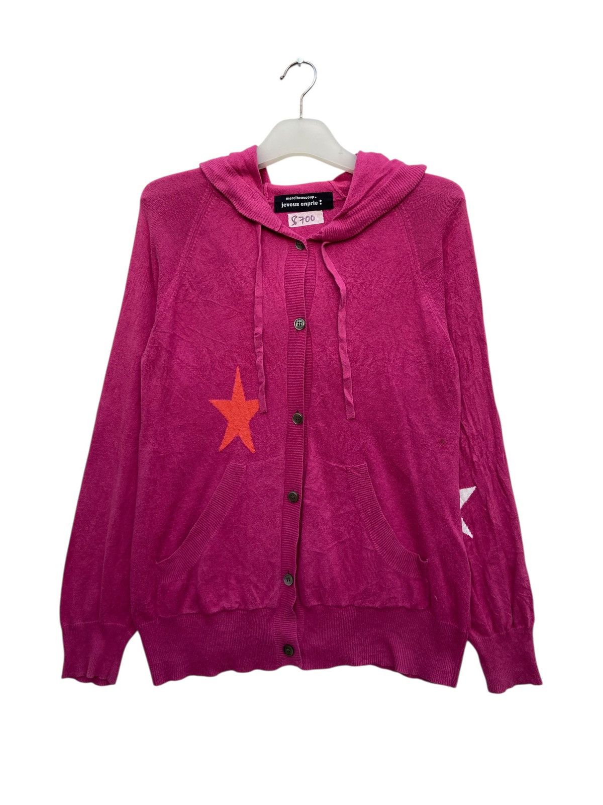 Issey Miyake Mercibeaucoup One Star Hoodie Size S / US 4 / IT 40 - 1 Thumbnail