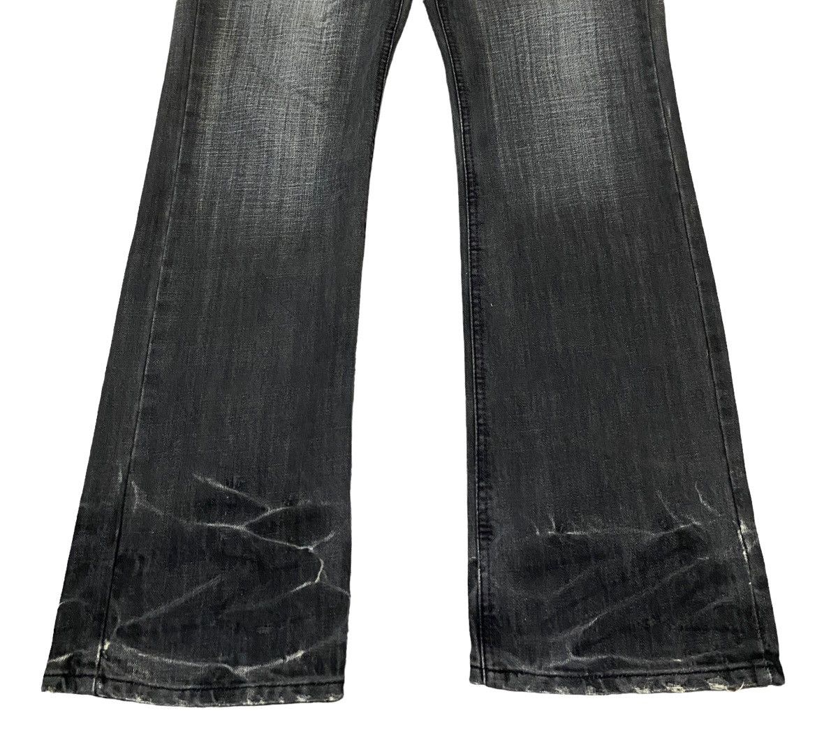 If Six Was Nine Very Rare Design Vintage Japanese Brand Riot Jeans 2000s Size US 33 - 5 Thumbnail