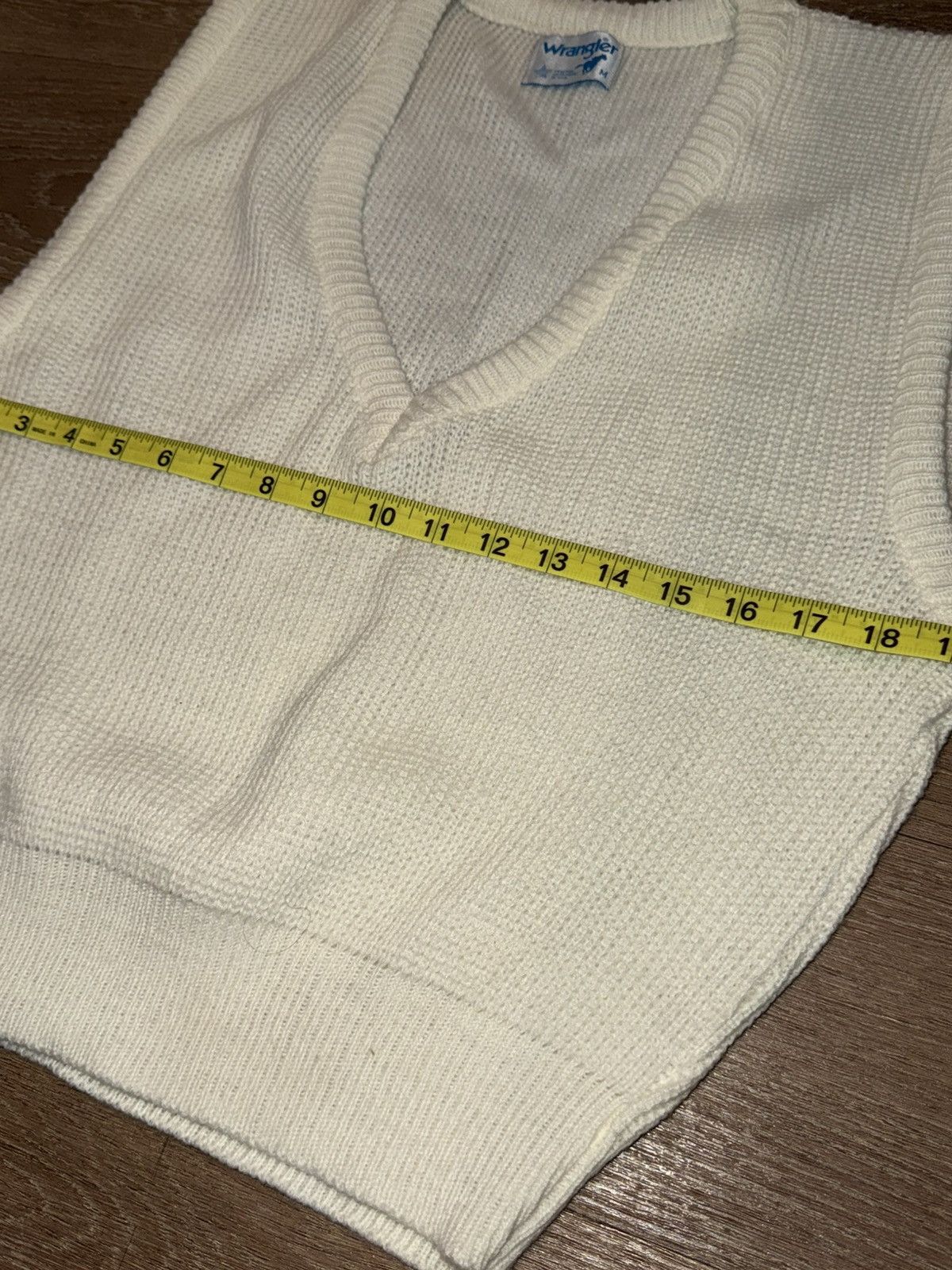 Wrangler ***FINAL DROP***RARE 90s WRANGLER WESTERN V NECK VEST M Size US M / EU 48-50 / 2 - 3 Thumbnail