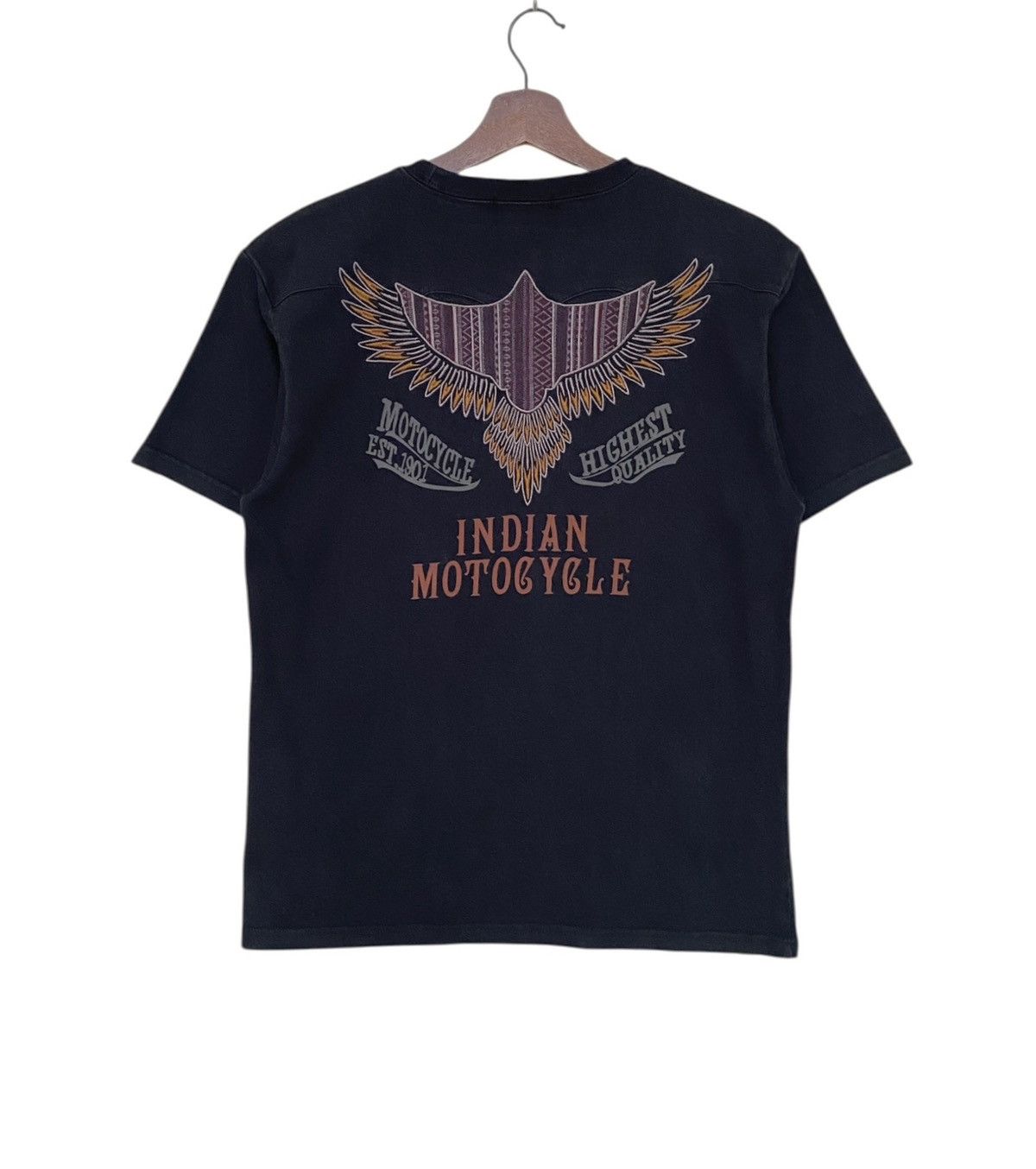 Indian Motorcycle Vintage Brand Racing Indian Motorcycle T-shirt 2000s Size US L / EU 52-54 / 3 - 2 Thumbnail