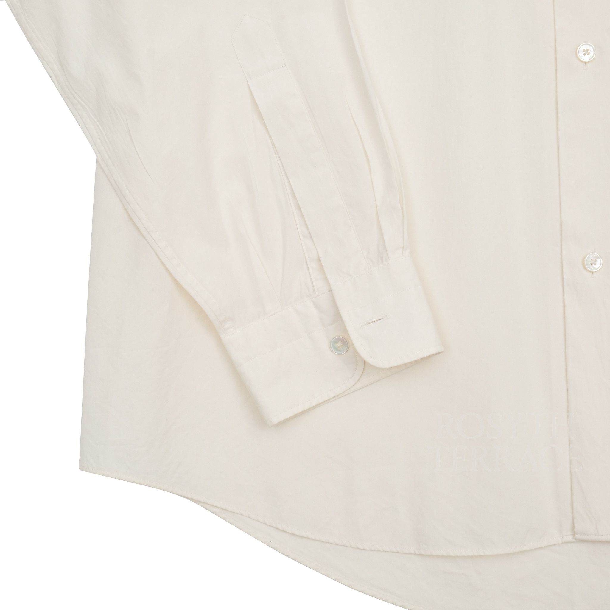 A.PRESSE 【A.PRESSE / REGULAR COLLAR SHIRT (ECRU) / SIZE 3】 Size US L / EU 52-54 / 3 - 3 Thumbnail
