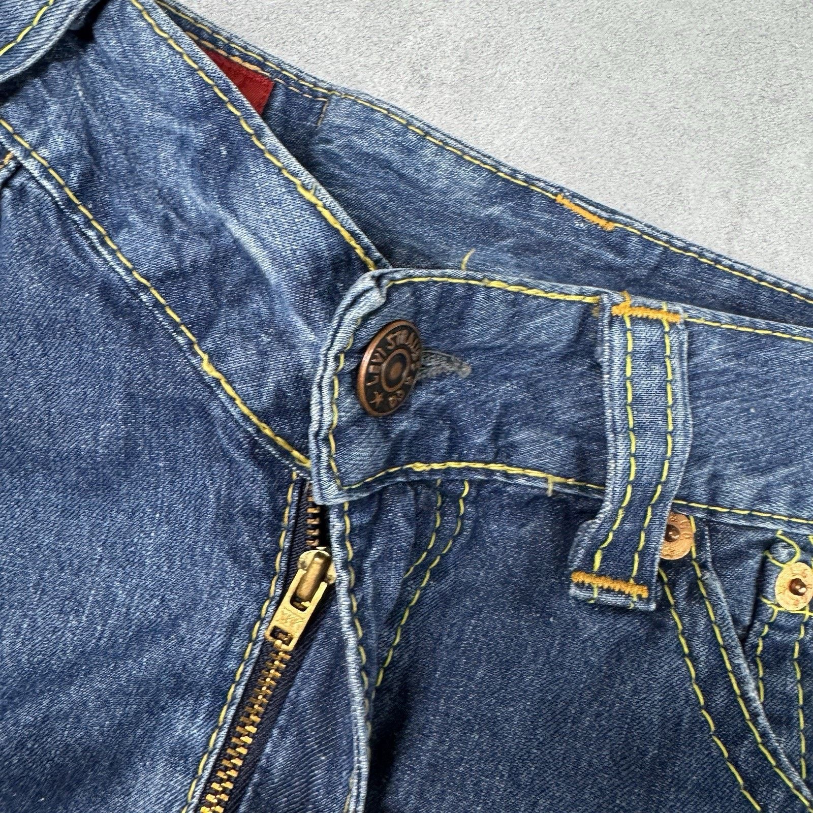 Levi's Vintage Levis Mini Skirt Size Sx Blue Denim Short Size 28" / US 6 / IT 42 - 10 Thumbnail