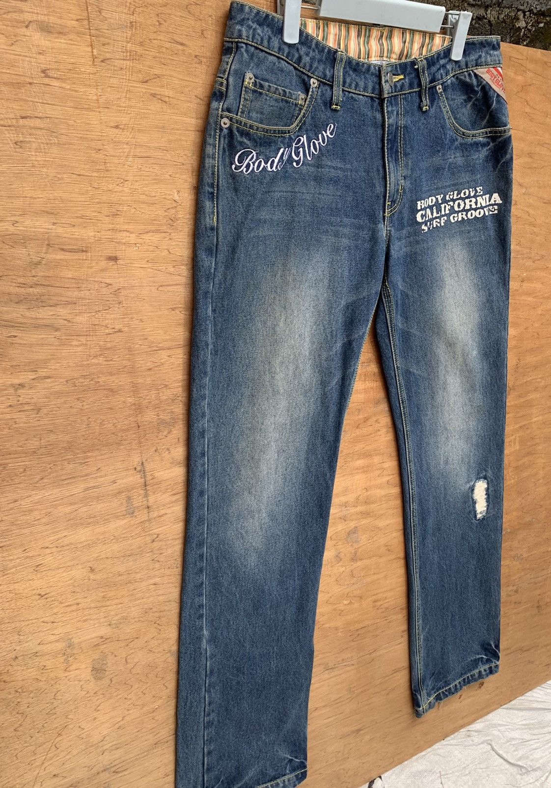 Body Glove Body Glove California Surf Groove Denim Pants Size US 32 / EU 48 - 4 Thumbnail
