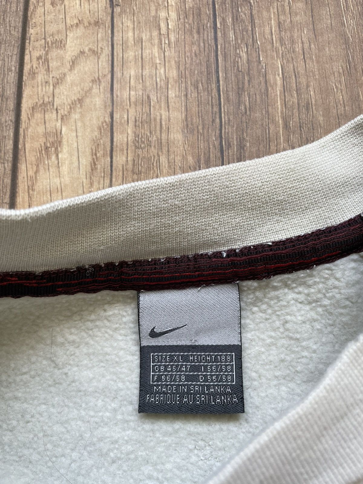 Nike × Vintage Sweatshirt Nike Vintage Size XL YKK Size US XL / EU 56 / 4 - 6 Thumbnail