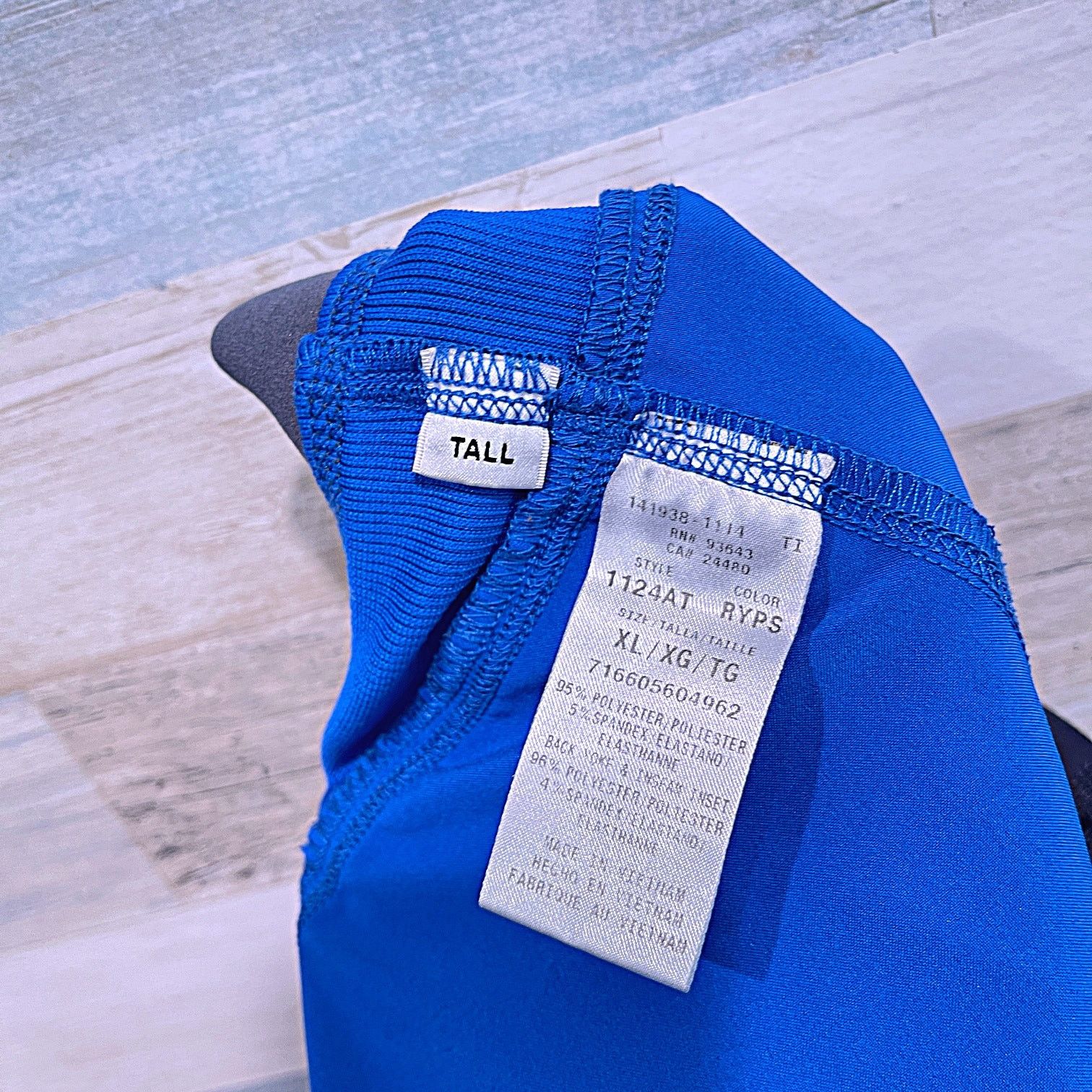 Other INFINITY Cherokee Slim Pull On Scrub Pants Blue Womens XLT Size 38" / US 16 / IT 52 - 5 Thumbnail