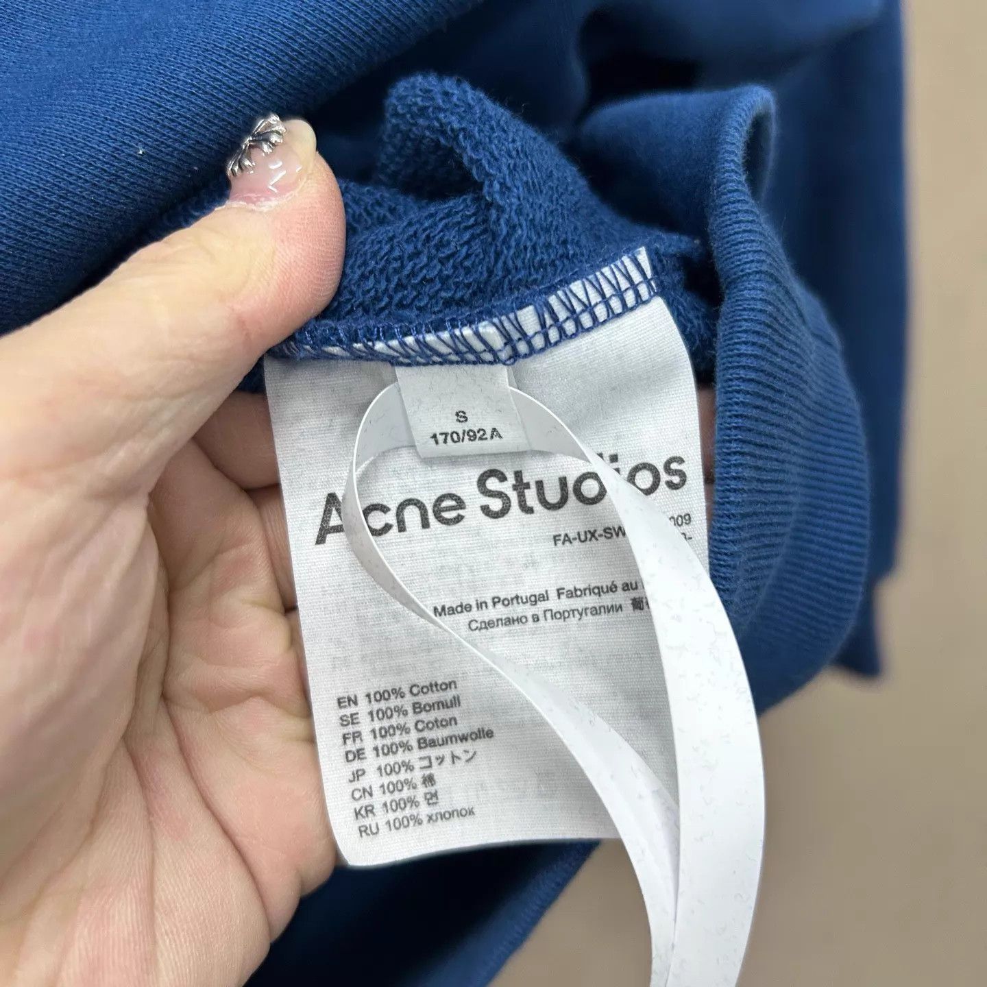 Acne Studios Acne Studios Smiley Embroidery Hoodie 99 New Size S Size US S / EU 44-46 / 1 - 4 Thumbnail