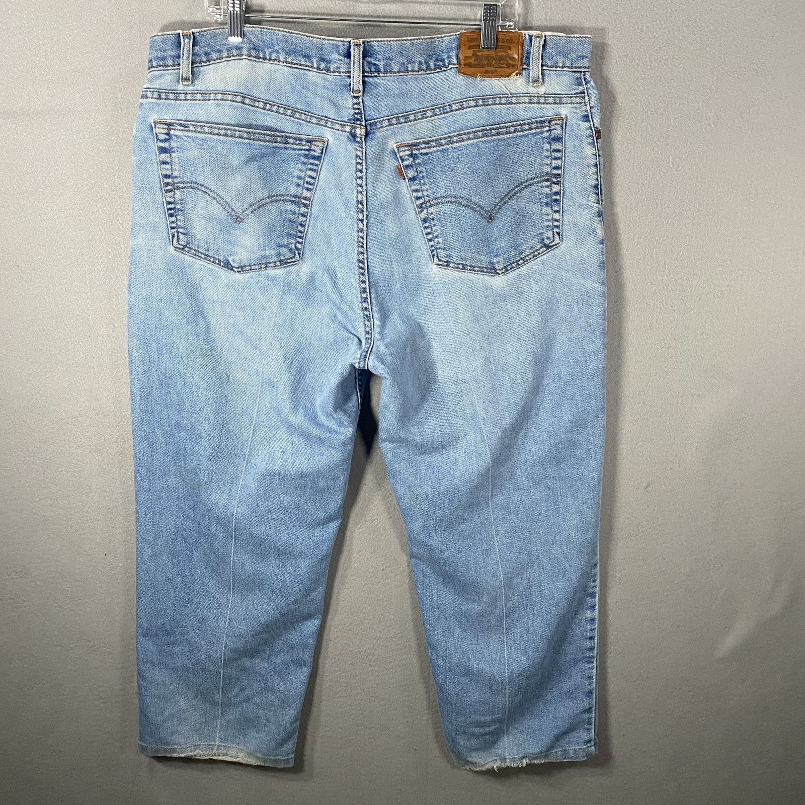 Levi's Vtg Levis 540 Denim Blue Jeans Brown Tab Mens W40xL30 Size US 40 / EU 56 - 6 Thumbnail