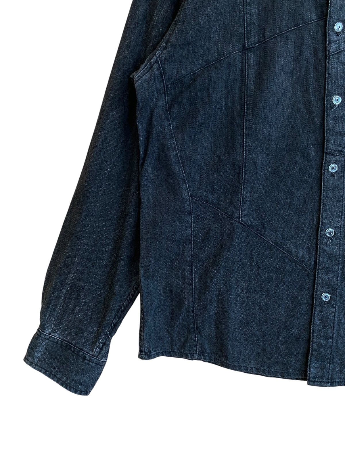 BERNINGS SHO Vintage Japanese Brand Bernings Sho Shirt 1990s Size US L / EU 52-54 / 3 - 3 Thumbnail