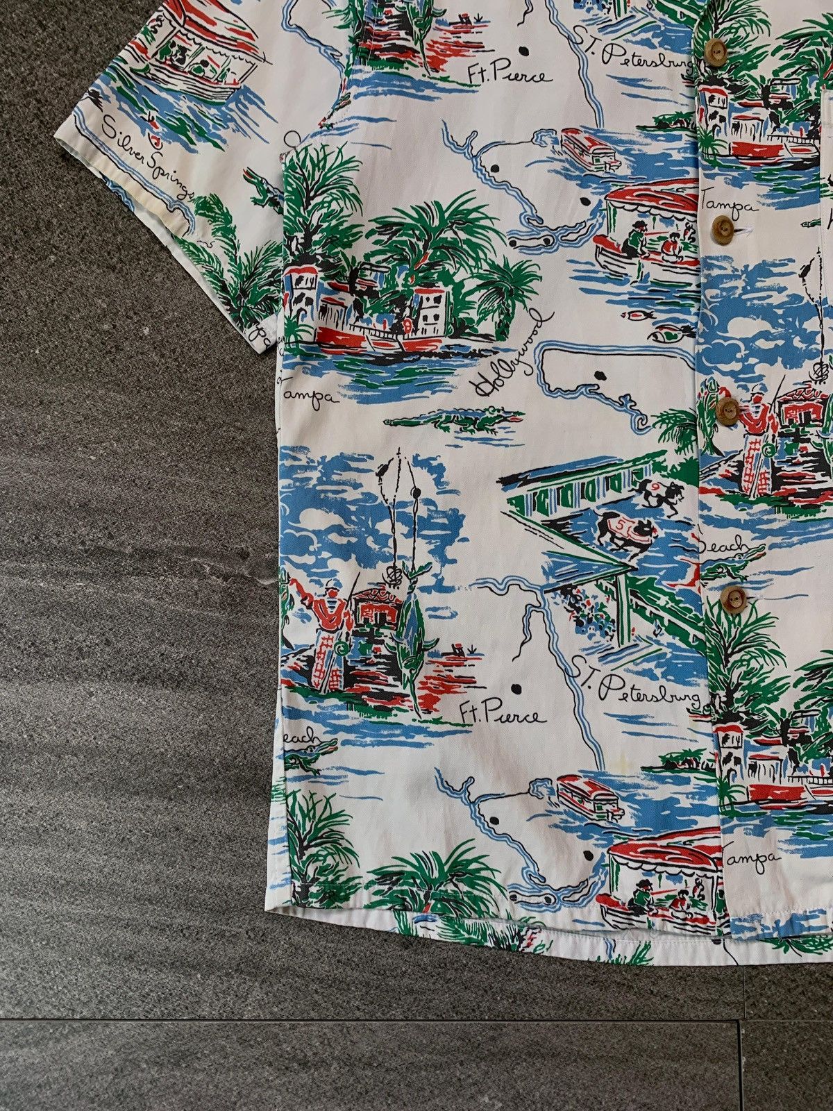 Visvim FREE TAX! Duke Camp Collar Printed Shirt Size US S / EU 44-46 / 1 - 4 Thumbnail
