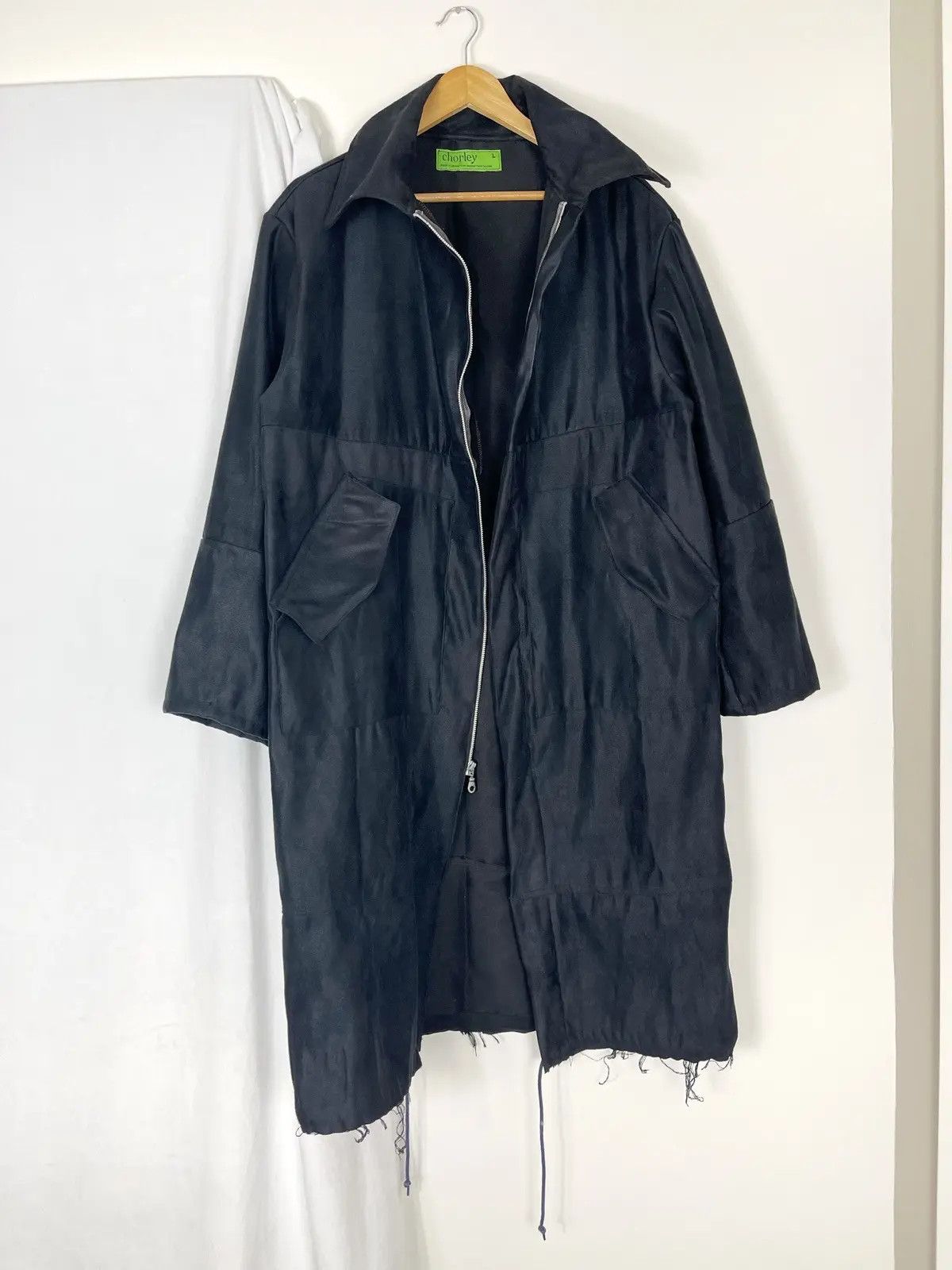 Chorley × Handmade Chorley AW Suede distressed raw hem cargo Military Parka Size US L / EU 52-54 / 3 - 1 Thumbnail
