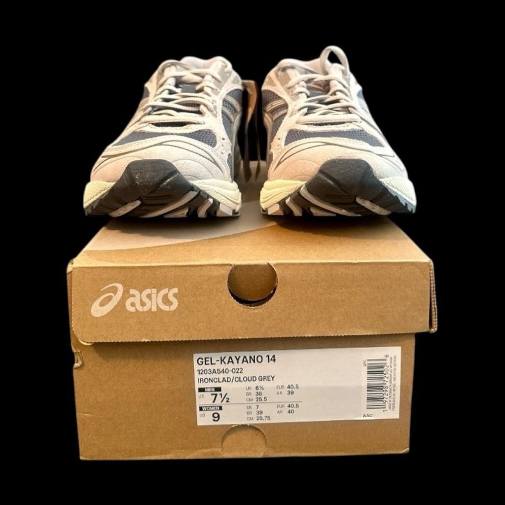 Asics New asics gel kayano 14 ironclad size 9 womens Size US 9 / IT 39 - 2 Thumbnail