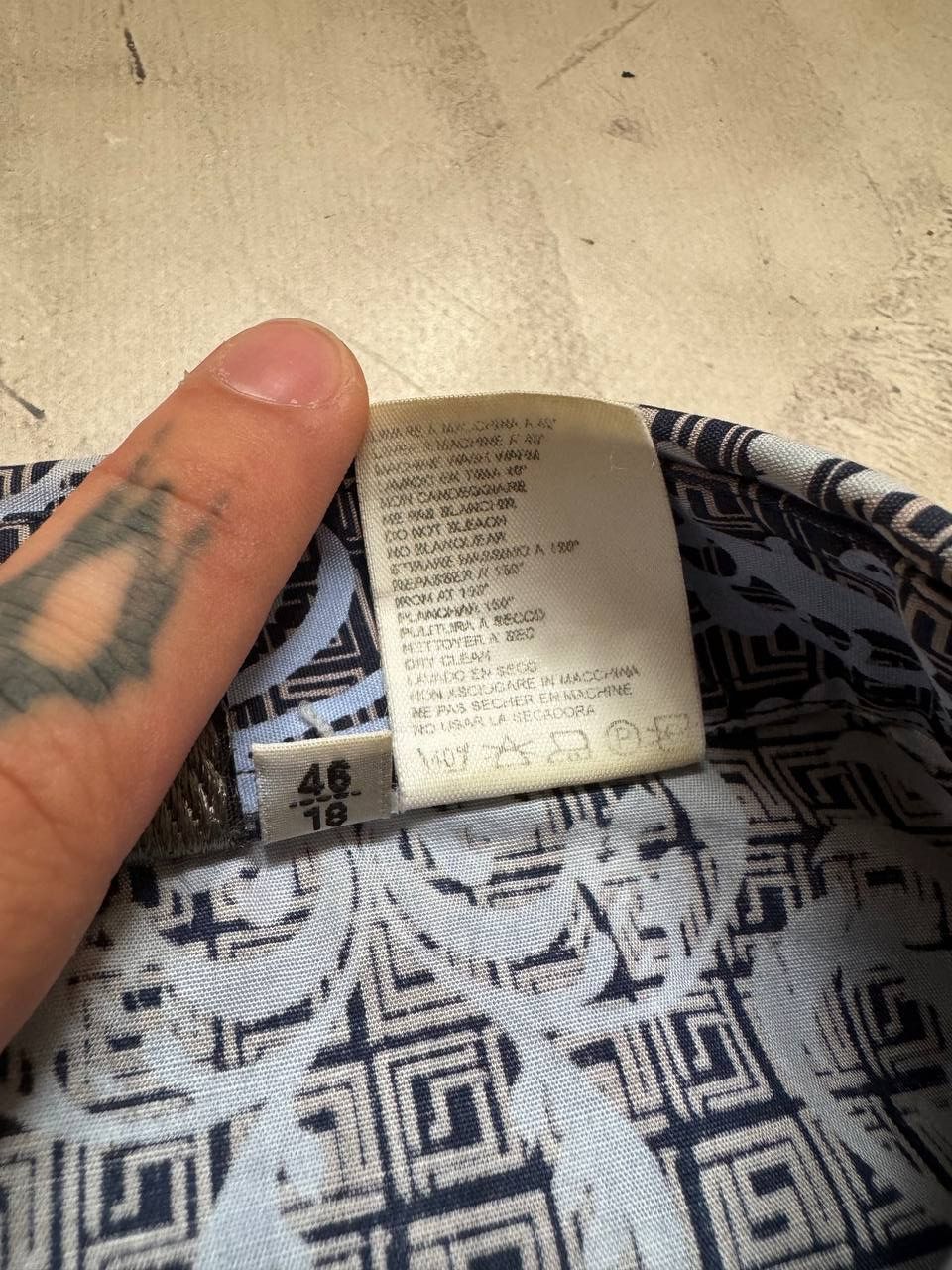 Versace Versace classic v2 monogram shirt button up Size US XXL / EU 58 / 5 - 7 Thumbnail