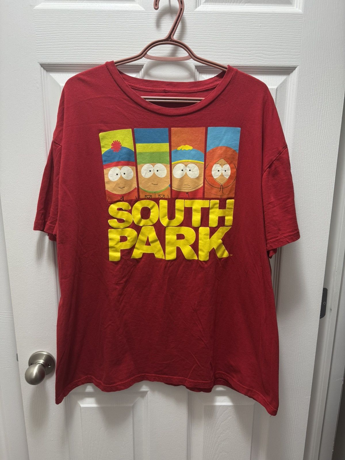 Cartoon Network South Park Vintage 90s Comedy Central Vetements Inspired Red Size US XXL / EU 58 / 5 - 1 Thumbnail
