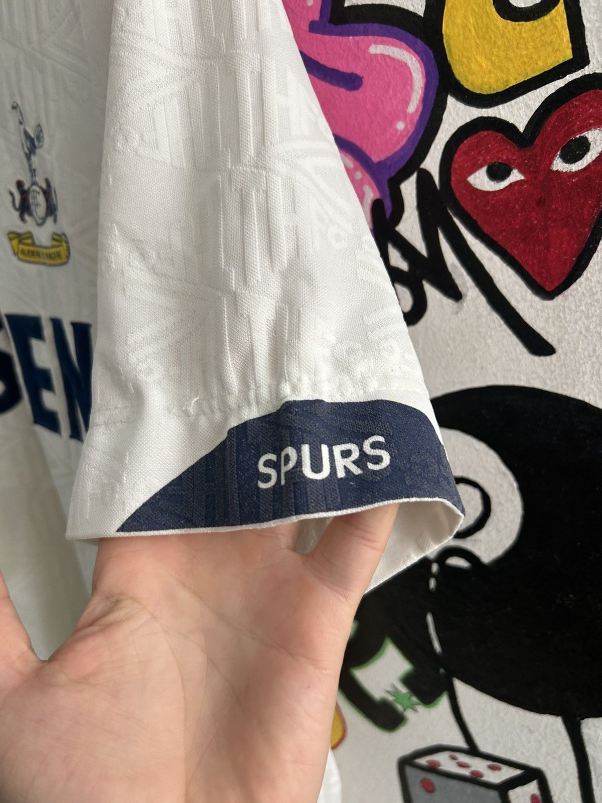 Umbro × Vintage 1991/93 Umbro Tottenham Home Kit Jersey Size US L / EU 52-54 / 3 - 4 Thumbnail