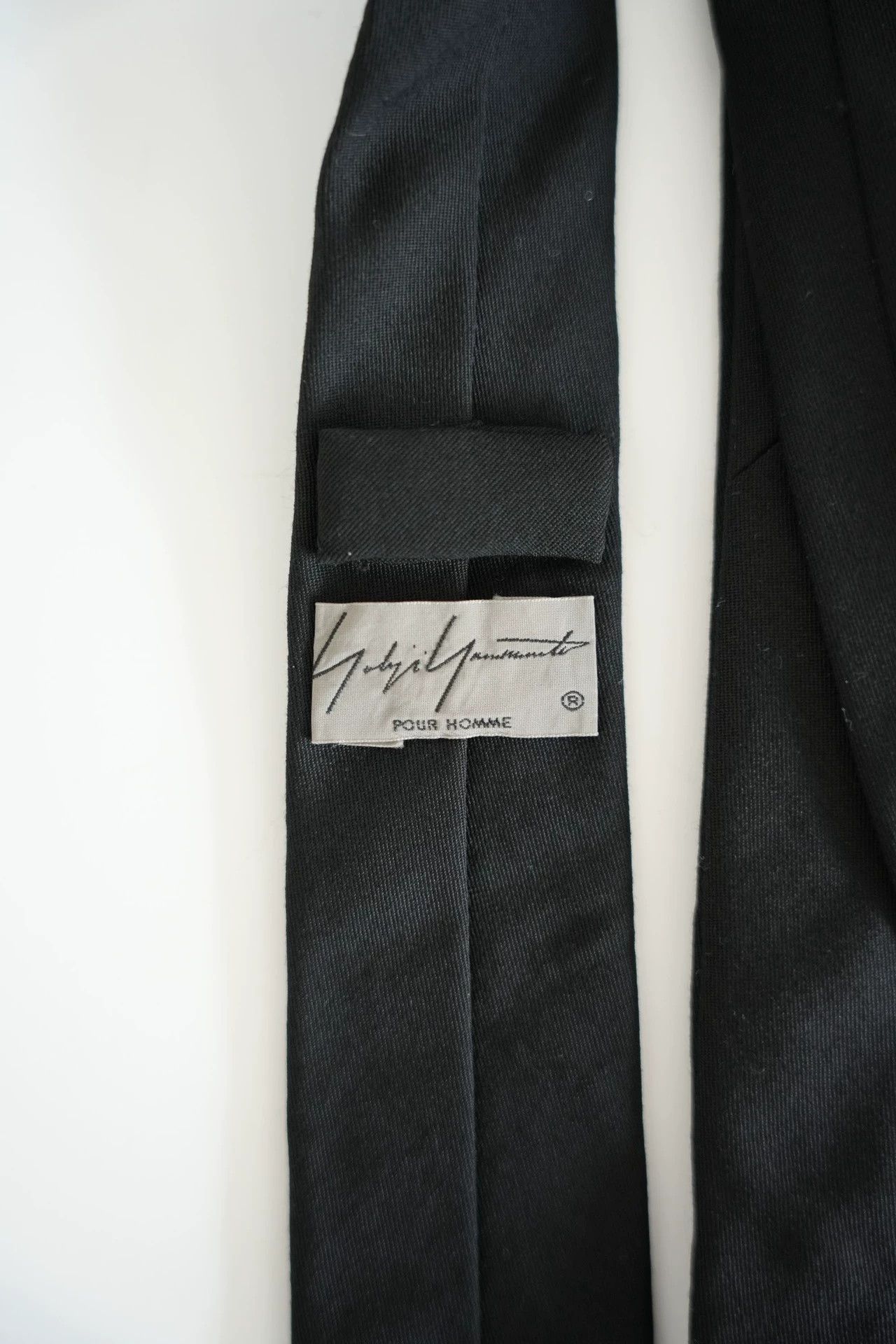 Yohji Yamamoto Yohji Yamamoto 20AW Wasei Akita Dog Wool Neck Tie Size ONE SIZE - 3 Thumbnail