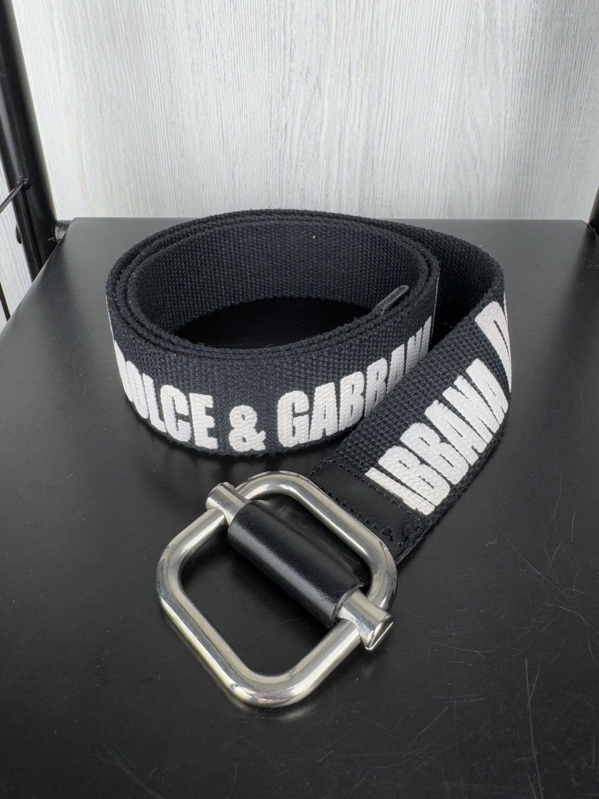 Dolce & Gabbana Dolce Gabbana Belt Mens Black Made In Italy Size ONE SIZE - 6 Thumbnail