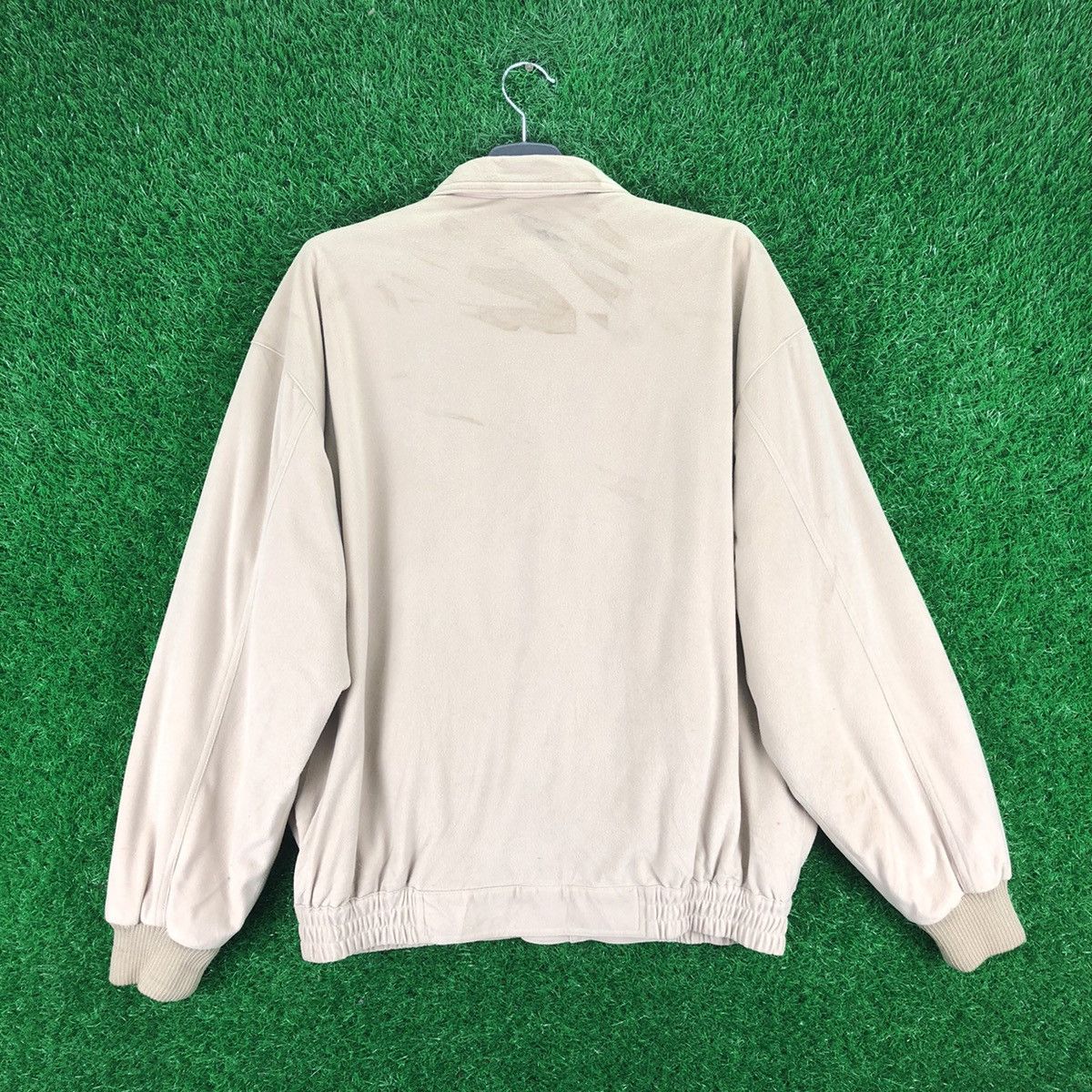 Japanese Brand Vintage 80's Casual Work Fleece Zipper Jacket by Jaguar Club Size US L / EU 52-54 / 3 - 4 Thumbnail