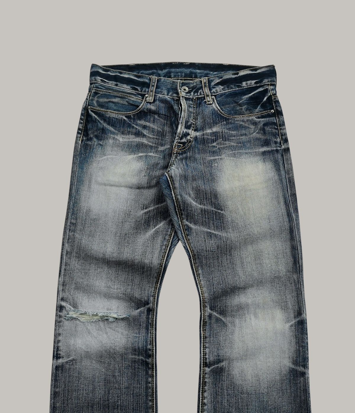 Boycott Boycott Flare Distressed Jeans ♦️ Size - W32”xL32.5” Size US 32 / EU 48 - 10 Thumbnail
