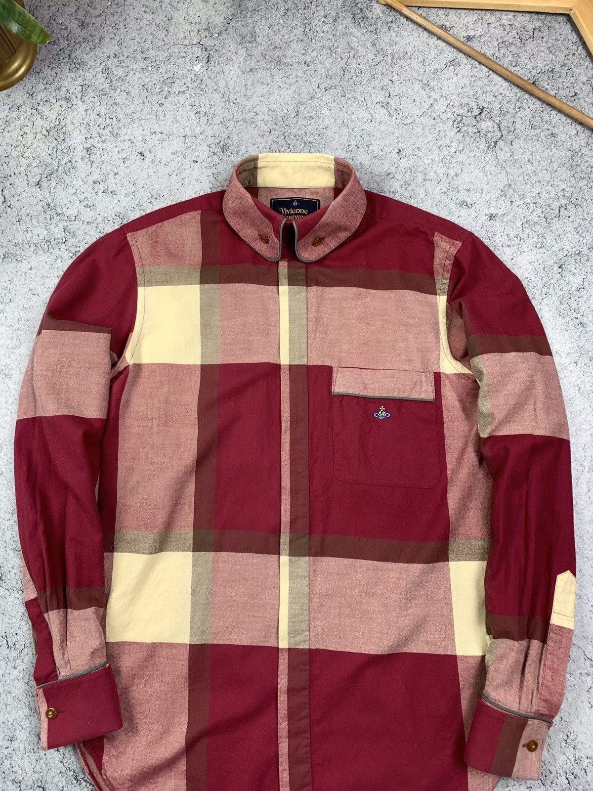 Vivienne Westwood Vivienne Westwood Flannel LS Plaid Button Shirt Mens Size M Size US M / EU 48-50 / 2 - 2 Thumbnail