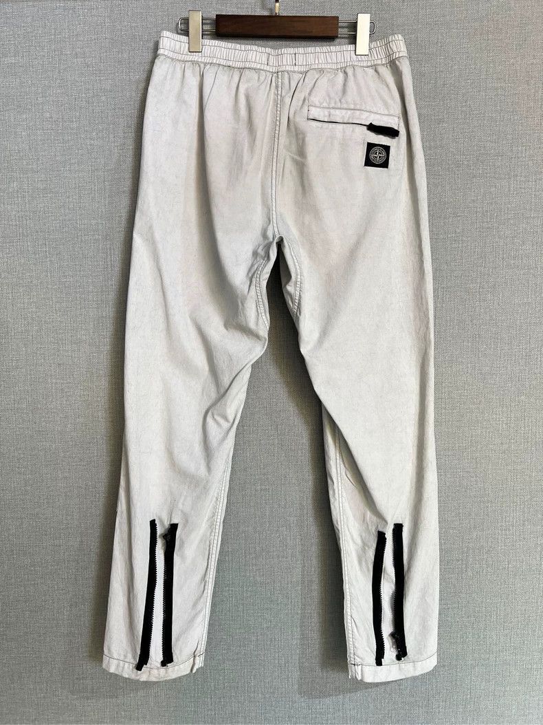 Stone Island Stone Island Gray White Cargo Pants -2506 Size US 32 / EU 48 - 2 Thumbnail