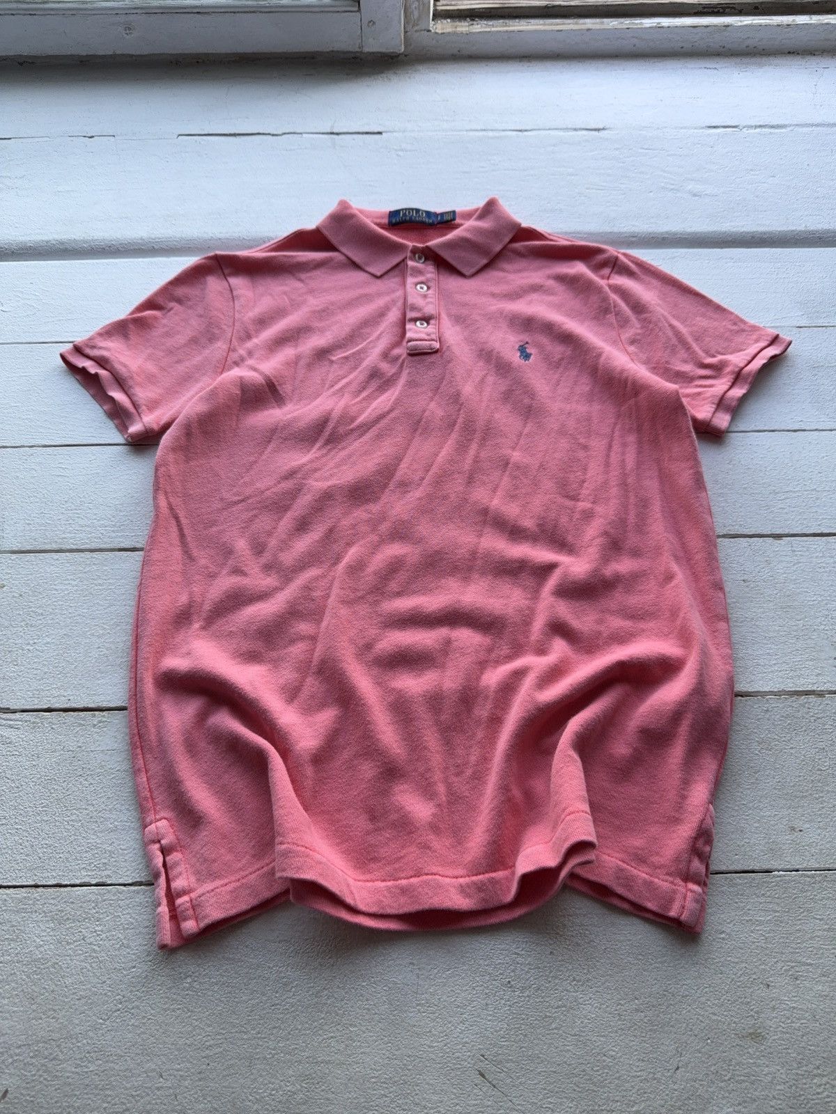 Polo Ralph Lauren Vintage 90s Retro Polo Ralph Lauren Basic Logo Polos Y2K Size US L / EU 52-54 / 3 - 1 Thumbnail