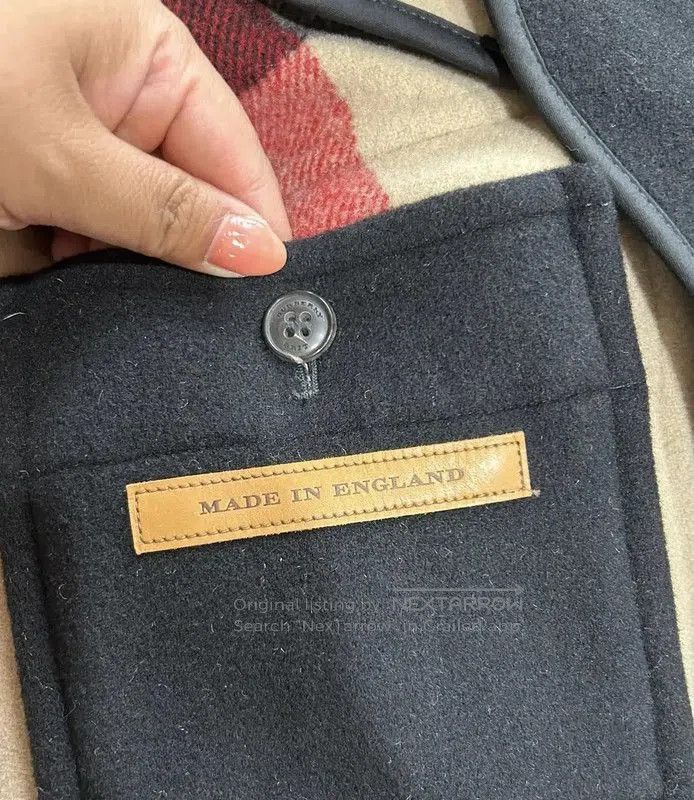 Burberry Burberry Black Wool Double Breasted Coat. Size US L / EU 52-54 / 3 - 7 Thumbnail