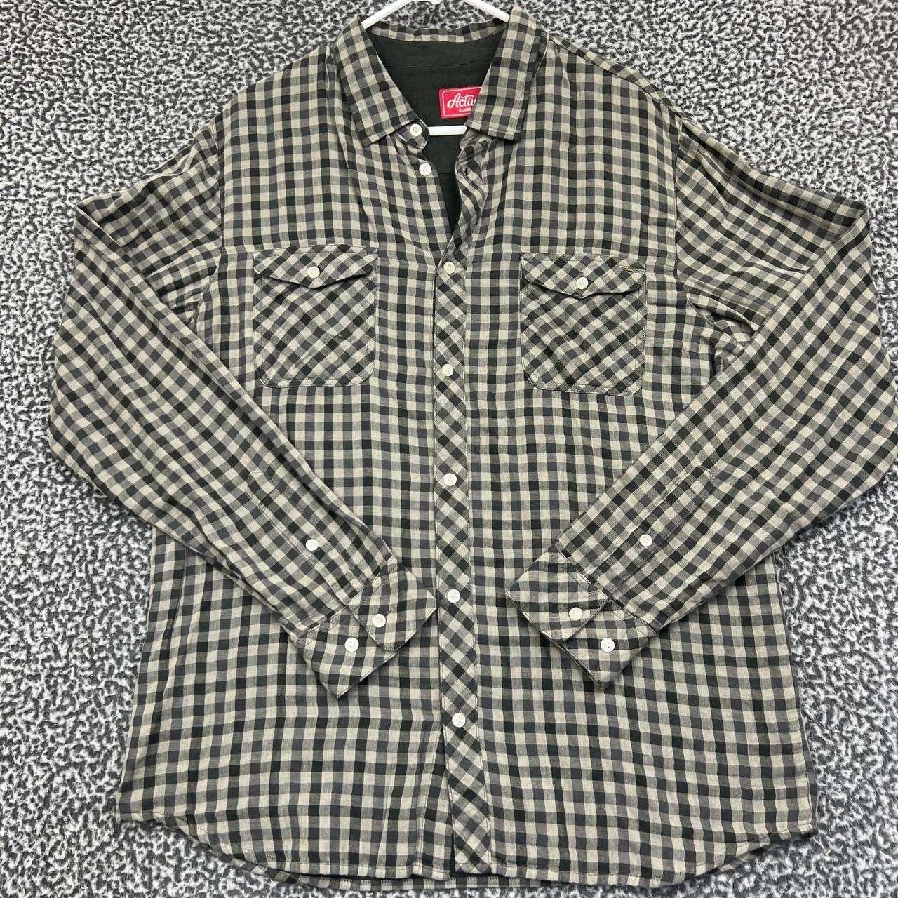 Active Ride Shop Active Ride Shop Shirt Men Plaid Flannel Button Up XL Size US XL / EU 56 / 4 - 1 Thumbnail