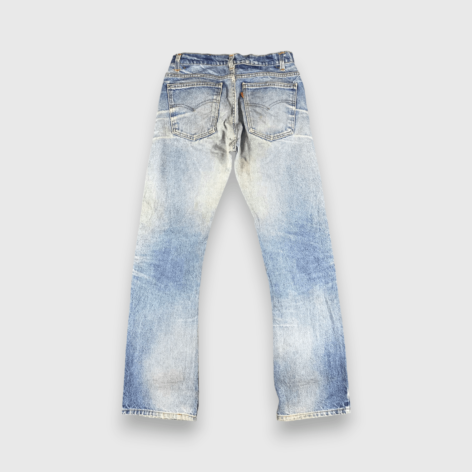 Levi's × Vintage Vintage 80s Levis Flare Orange Tab Jeans-J2383 Size US 29 - 2 Thumbnail