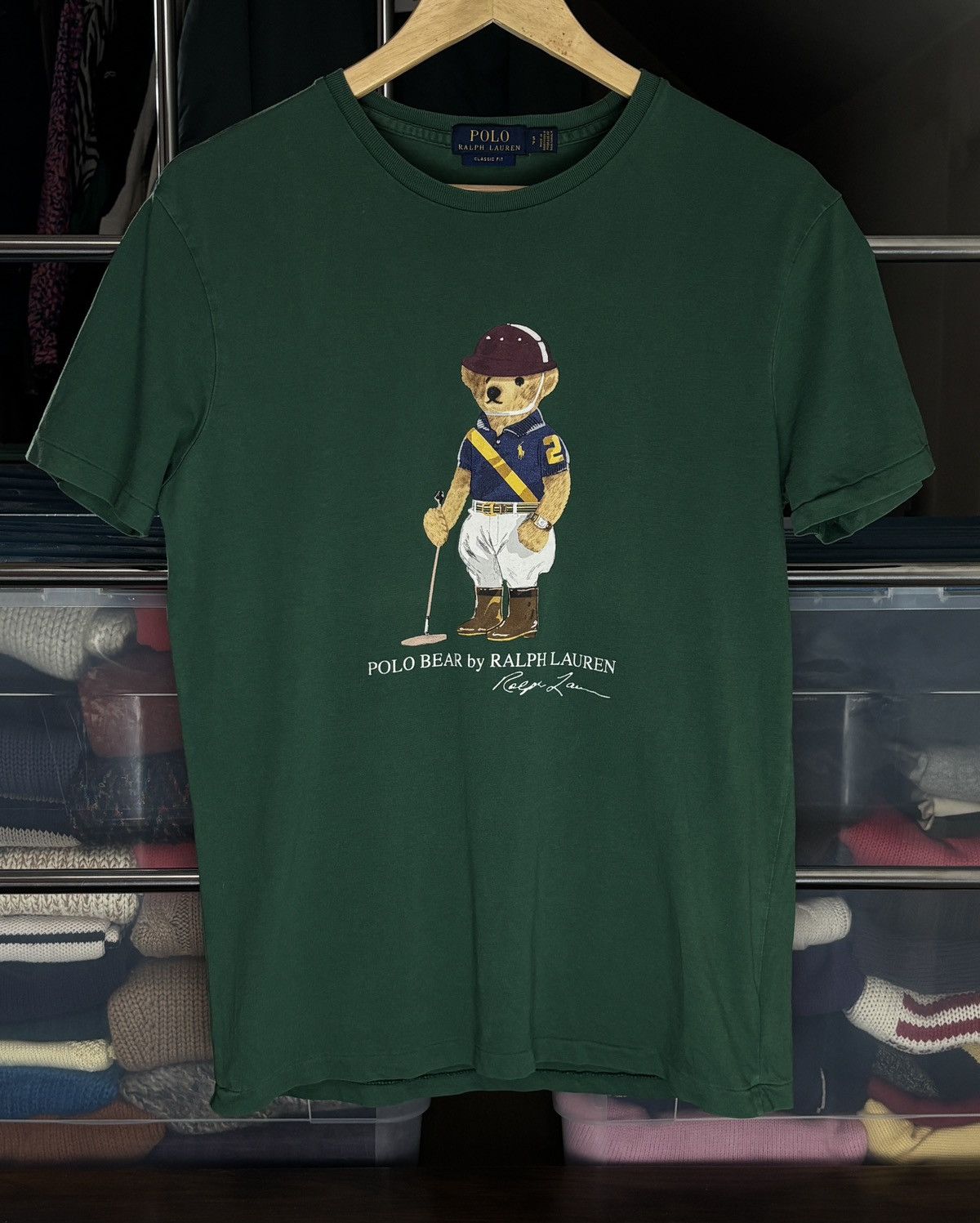Polo Ralph Lauren Polo Ralph Lauren Polo Bear T-Shirt Size US S / EU 44-46 / 1 - 1 Thumbnail