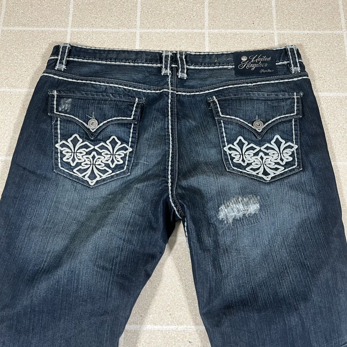 Pepe Jeans Vintage Pepe Jeans Skater Wide Leg 42x34 Baggy Denim Rap Y2K Size US 42 / EU 58 - 2 Thumbnail