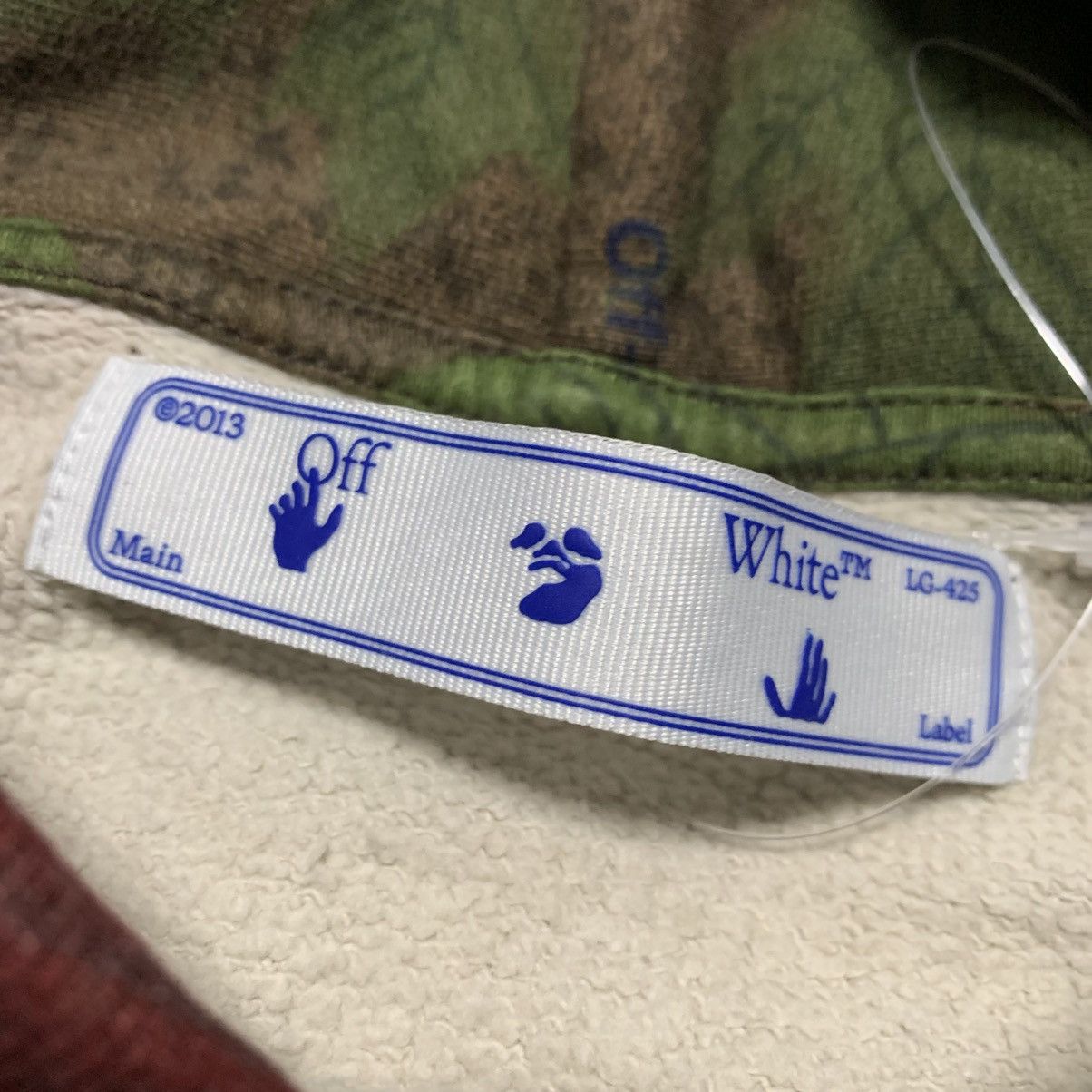Off-White Off White Small Leaf Arrows Green Camo Hoodie Virgil Abloh Size US S / EU 44-46 / 1 - 6 Thumbnail