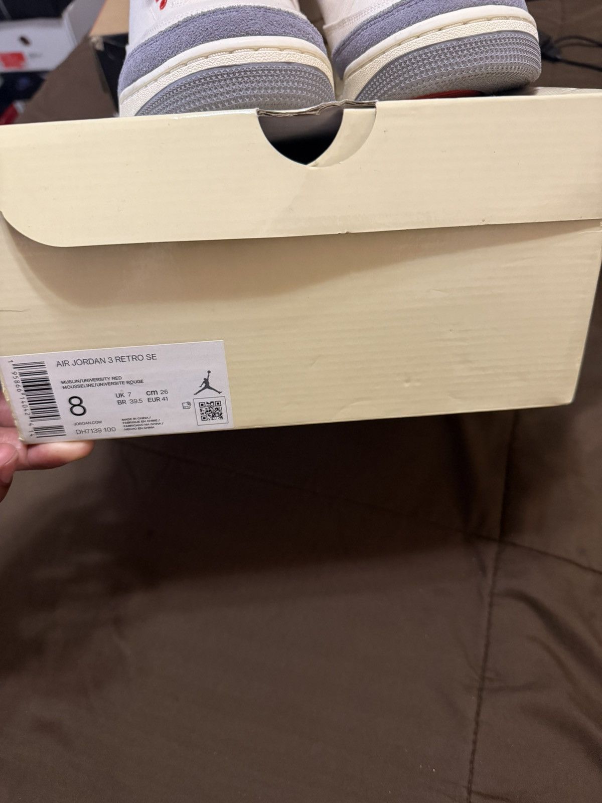 Jordan Brand Jordan 3 muslin Size US 8 / EU 41 - 7 Thumbnail