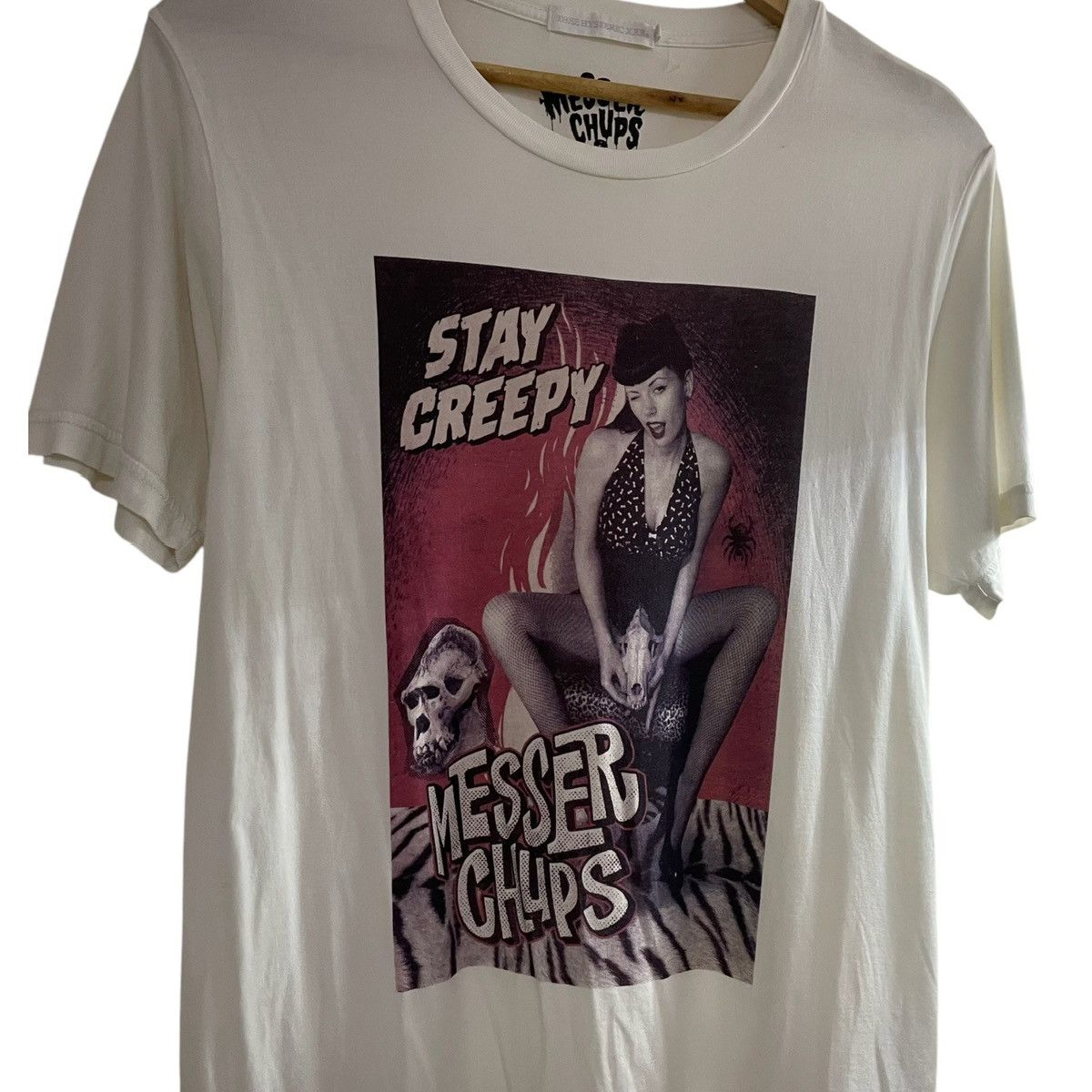 Designer ORIGINAL HYSTERIC GLAMOUR X MESSER CHUPS SEXY GRAPHICS Size US M / EU 48-50 / 2 - 3 Thumbnail