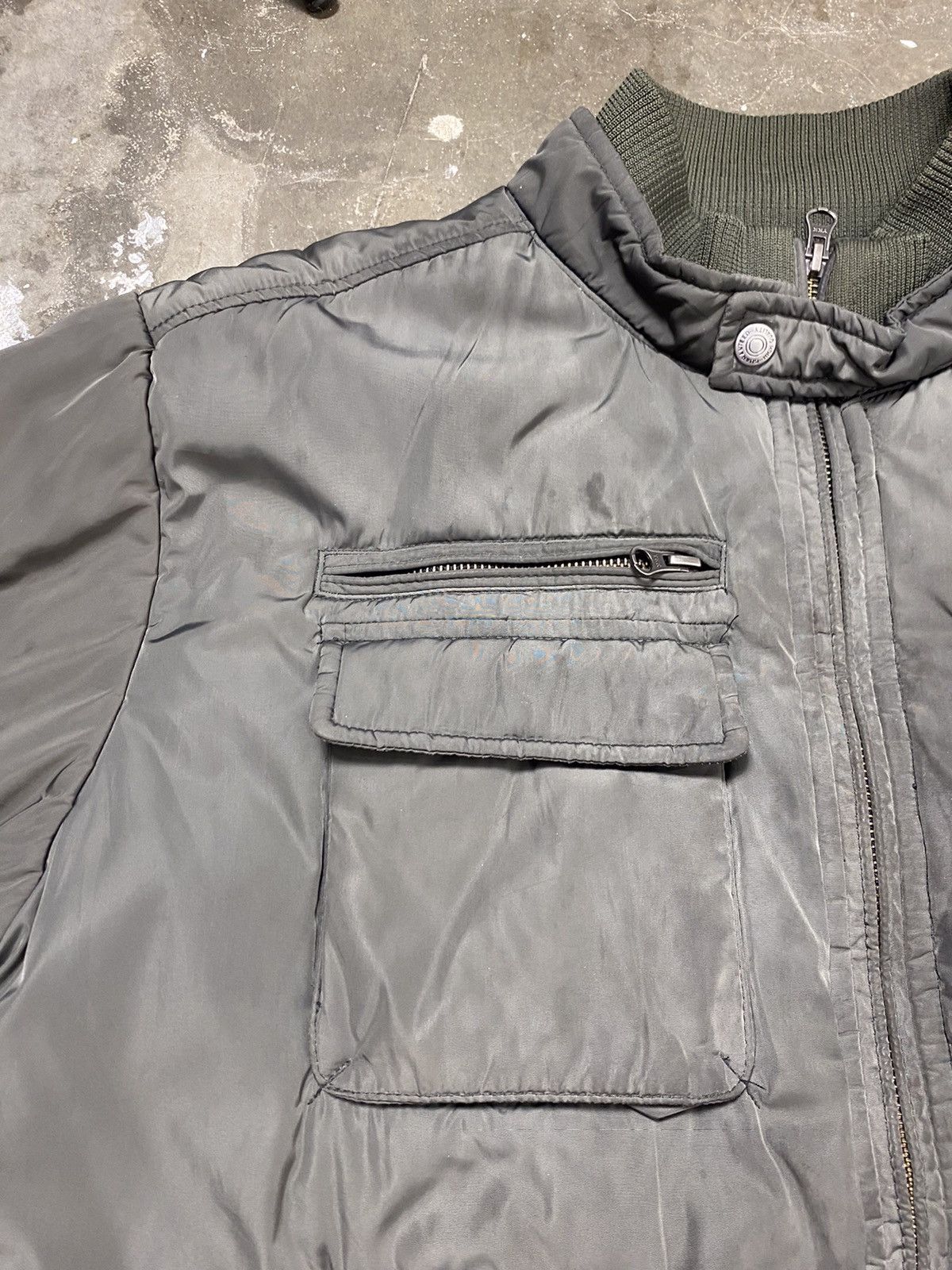 If Six Was Nine A03 Xebec Military Style Zipper Jacket Size US L / EU 52-54 / 3 - 9 Thumbnail