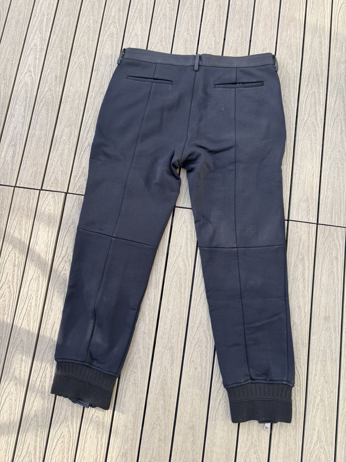 Juun.J Juun.J Black Double Front Zip Trousers Size 50 Size US 34 / EU 50 - 3 Thumbnail