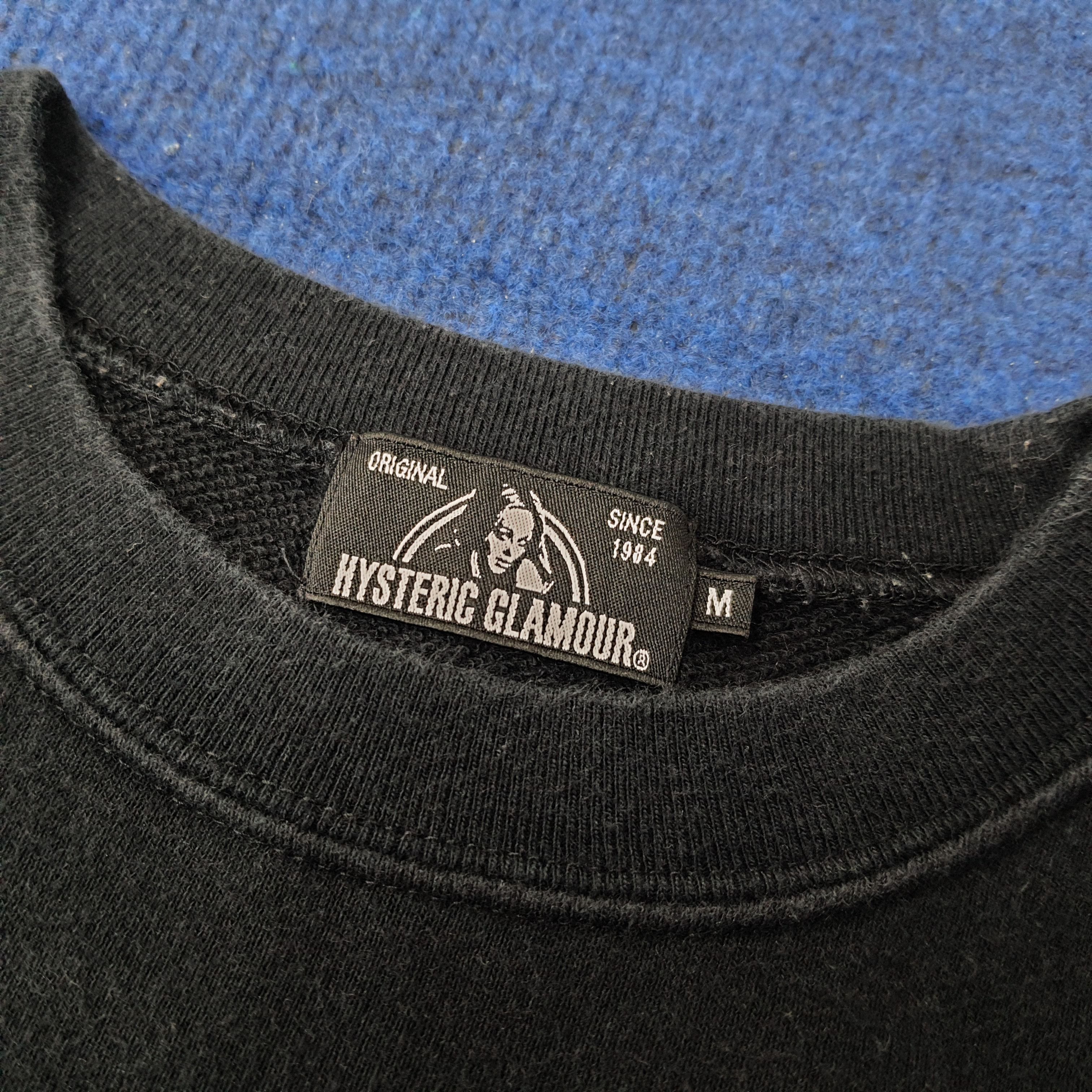 Hysteric Glamour Vintage Hysteric Glamour Japan Streetwear Sweatshirt C261N13 Size US M / EU 48-50 / 2 - 8 Thumbnail