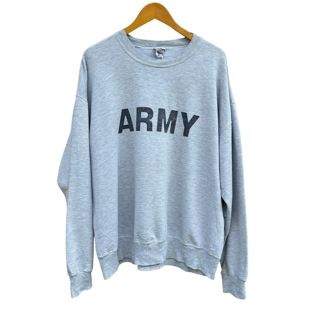 Other US ARMY Jerzees Super Heather Grey Sweatshirt Size US XL / EU 56 / 4 - 1 Thumbnail