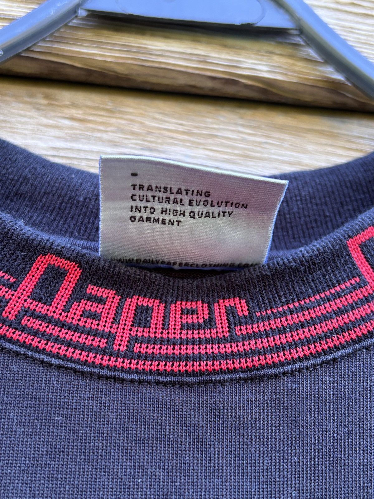Daily Paper Daily Paper Neck Inscription Logo Like Acne Studios T-Shirt Size US M / EU 48-50 / 2 - 7 Thumbnail