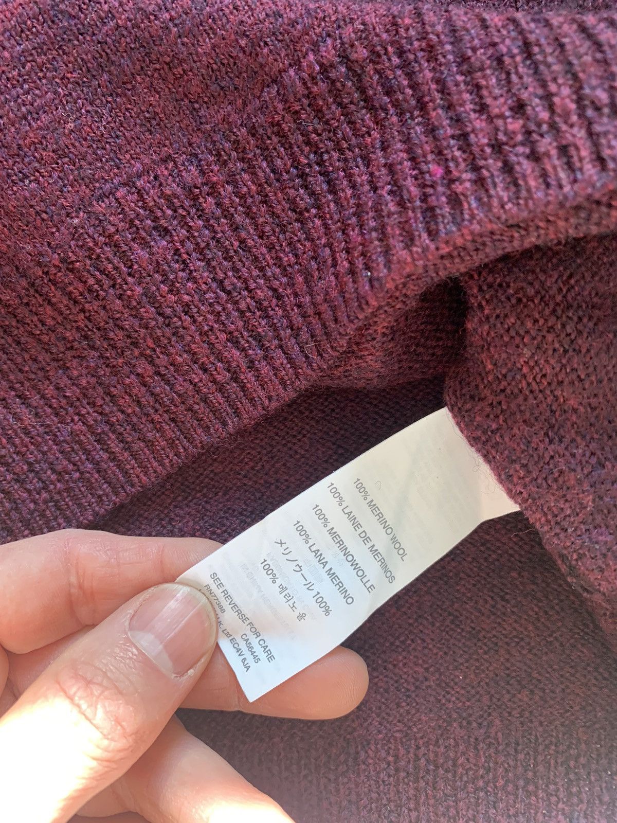 J.Crew Merino Wool Slim Elbow Patch V-Neck Sweater Size US M / EU 48-50 / 2 - 4 Thumbnail
