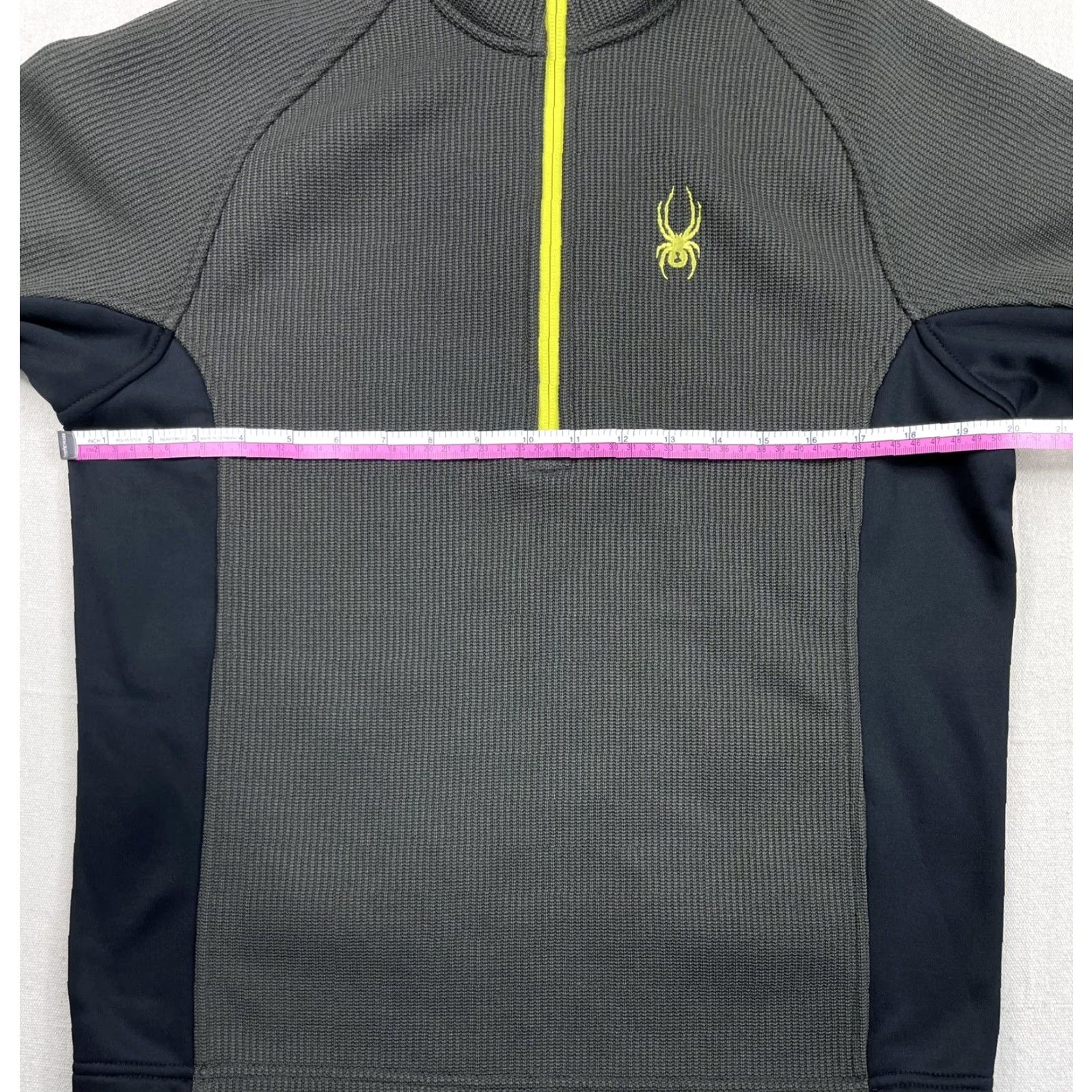 Spyder Spyder Mens Jacket 1/4 Zip Fleece Lined Multicolor Solid Mid-Length Zip Stand-Up Collar Jacket Coat Men S Size S Fall Winter Ski Hiking Outdoor Size US S / EU 44-46 / 1 - 4 Thumbnail