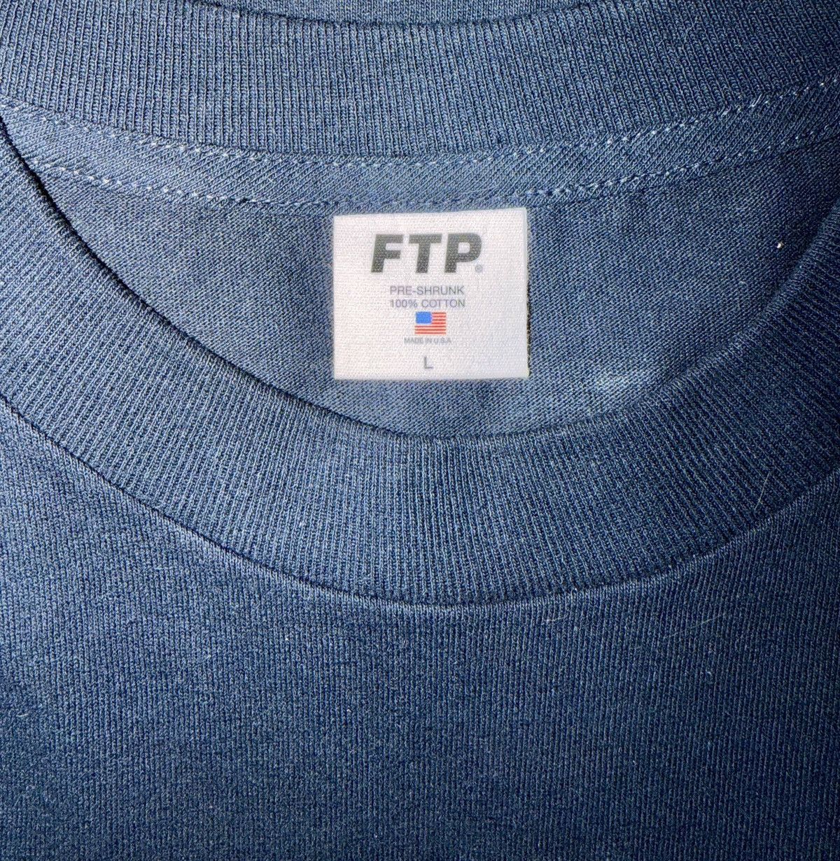 Fuck The Population FTP Bling Logo Tee. Size US L / EU 52-54 / 3 - 2 Thumbnail