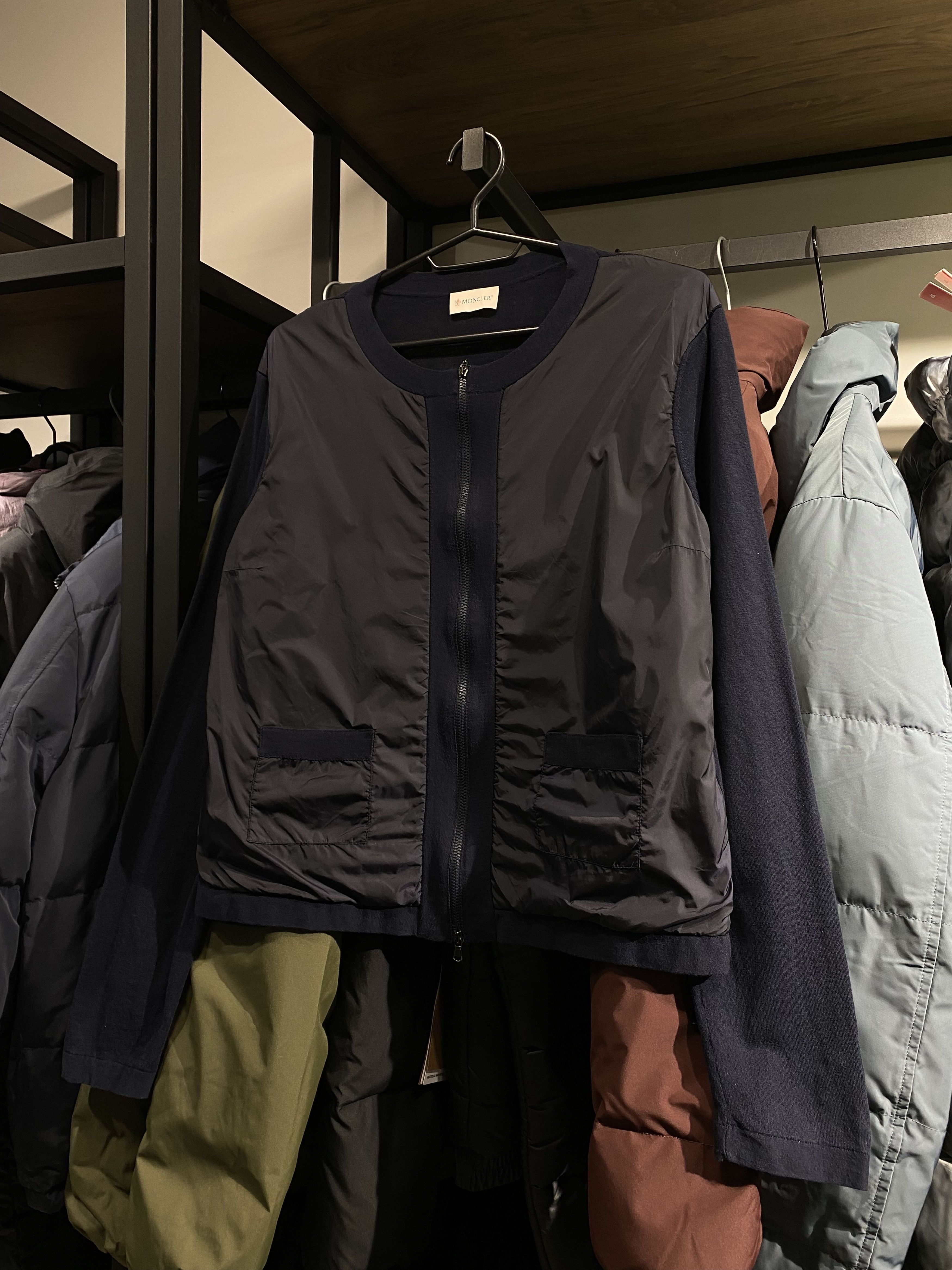 Moncler Moncler Maglia Tricot Alla Coreana cardigan Jacket Size M / US 6-8 / IT 42-44 - 4 Thumbnail