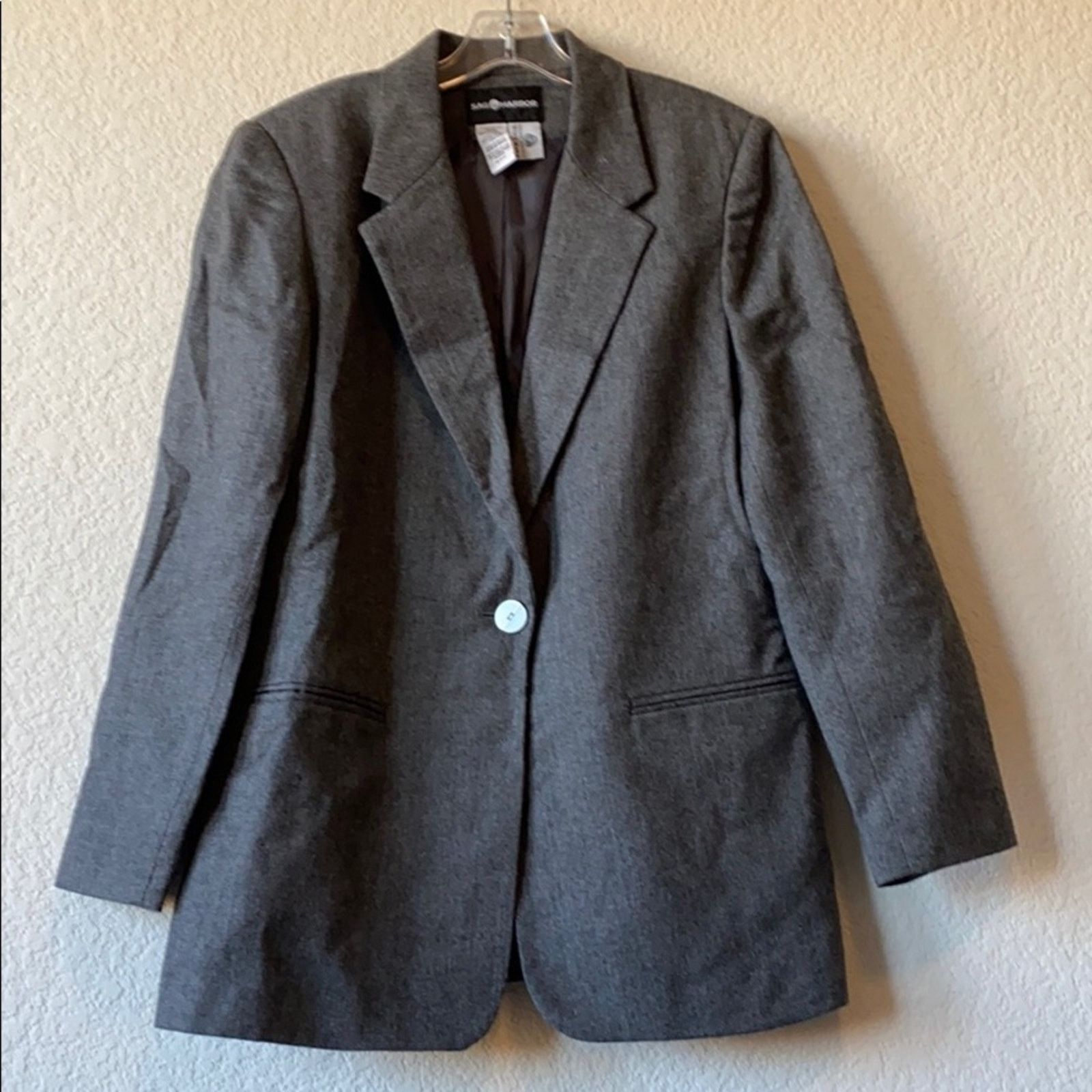 Vintage Vintage Sag Harbor wool blazer academia sz 10 classic office Size L / US 10 / IT 46 - 1 Thumbnail