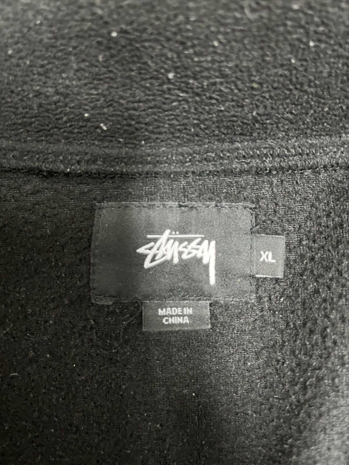 Stussy Stussy fleece Zip up Jacket Size US XL / EU 56 / 4 - 4 Thumbnail