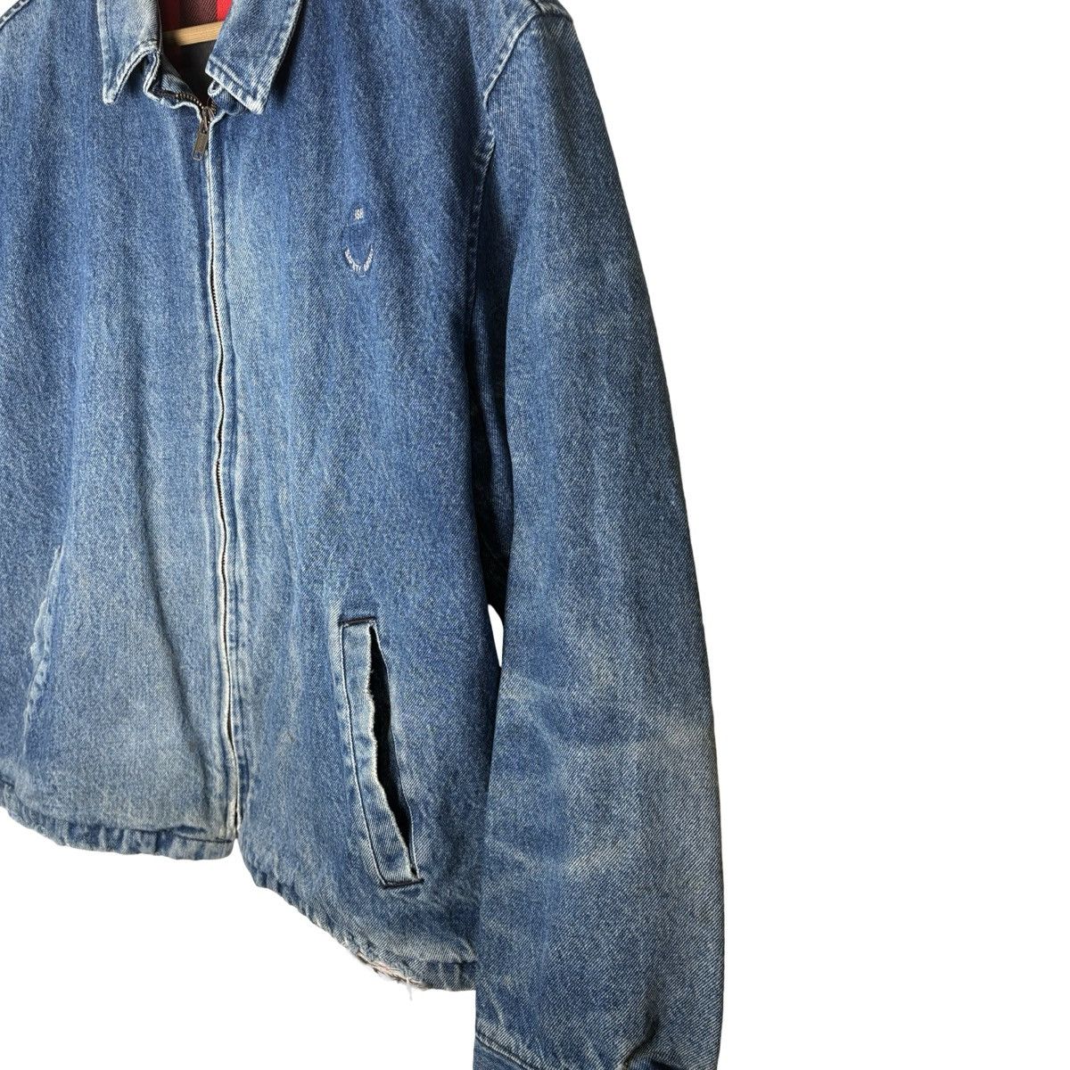 Other Vintage Sportsmaster Denim Jacket Buffalo Plaid Lined L Size US L / EU 52-54 / 3 - 2 Thumbnail