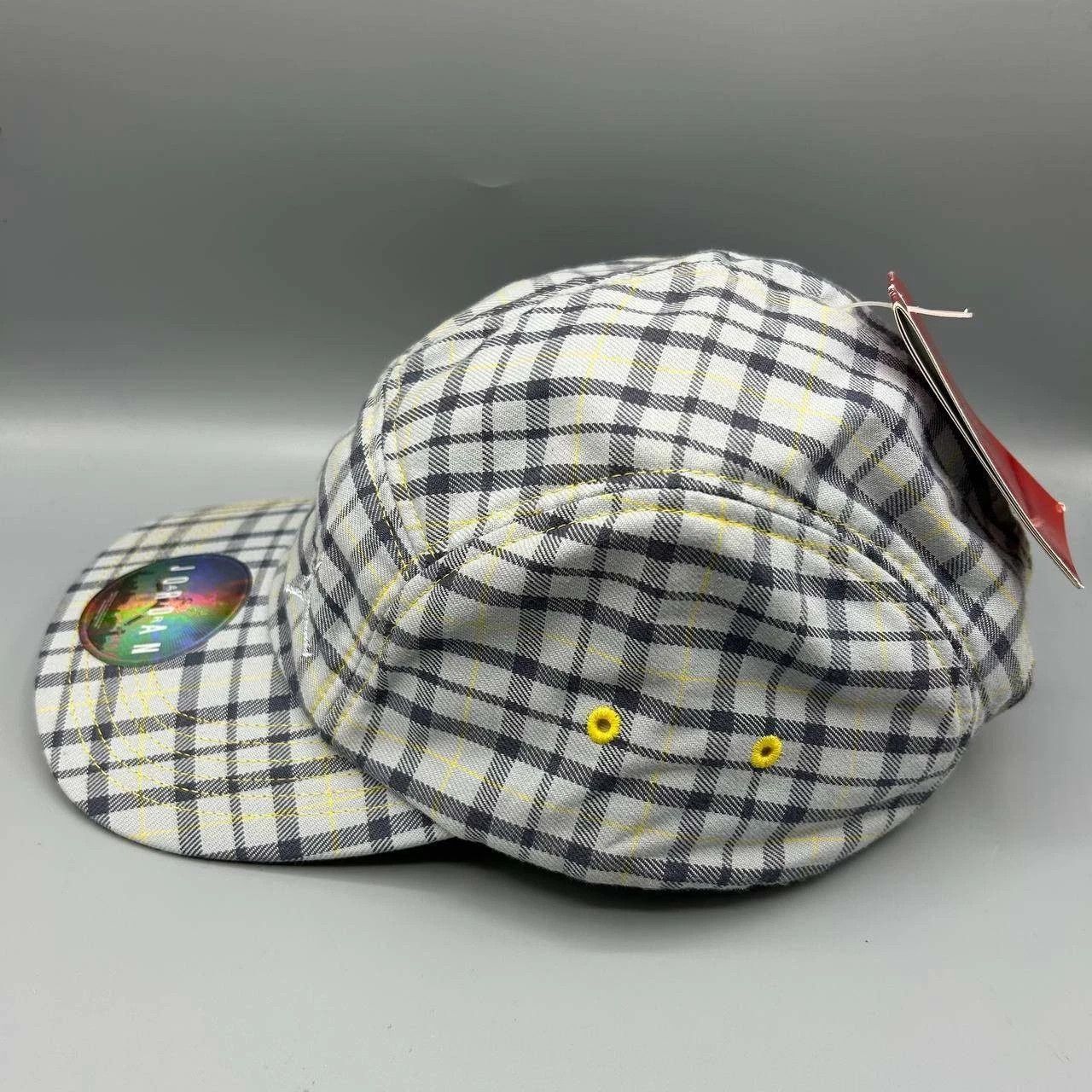 Jordan Brand Air Jordan 5 Panel Hat Men Plaid Jumpman Strap Back Cap New Size ONE SIZE - 7 Thumbnail