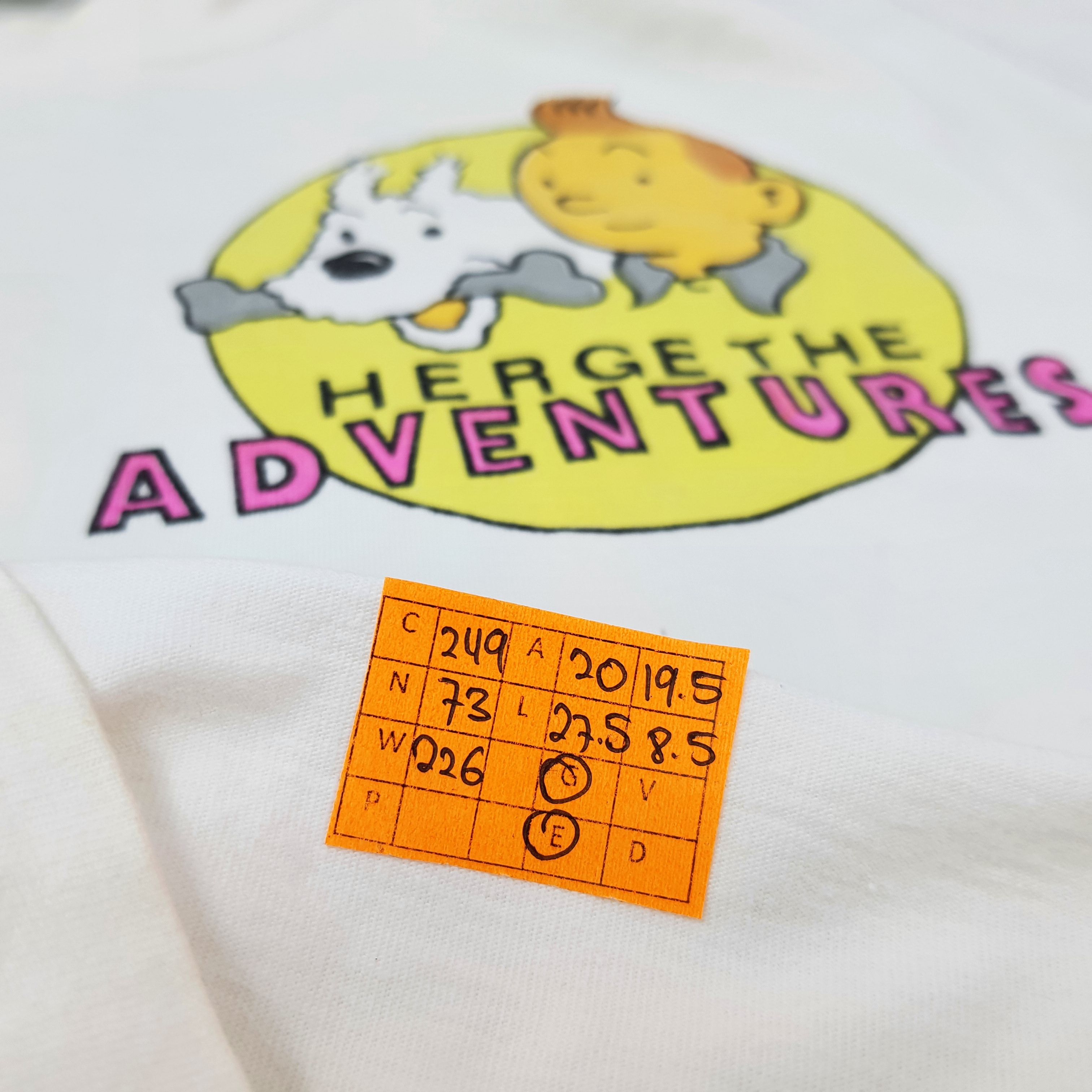 Vintage Vintage Adventure of TinTin and the Picaros Tshirt C249N73 Size US M / EU 48-50 / 2 - 8 Thumbnail