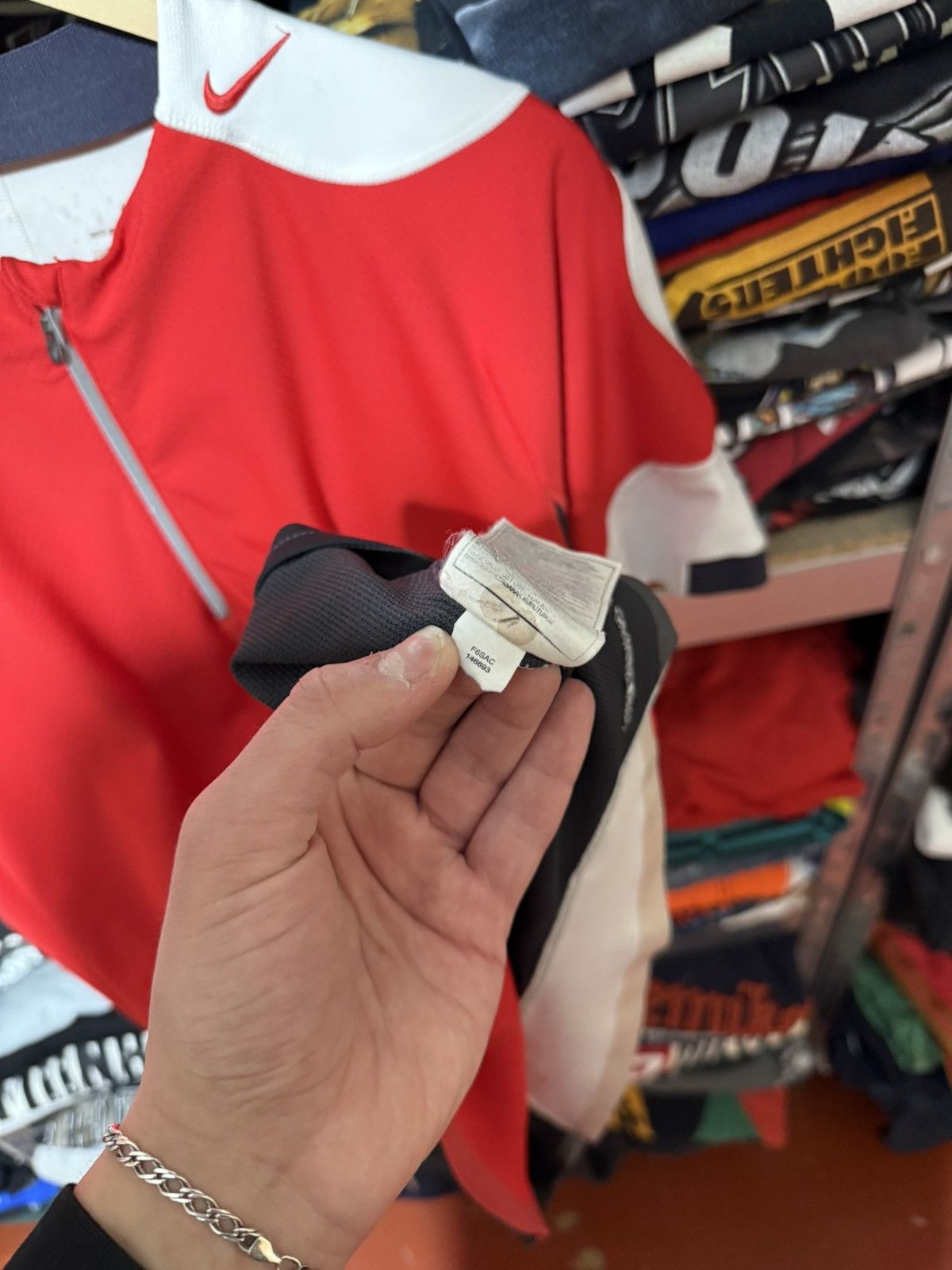 Nike Vtg 2000s Nike Sphere by Tony Spackman Quarter Zip T-Shirt Size US XL / EU 56 / 4 - 9 Thumbnail