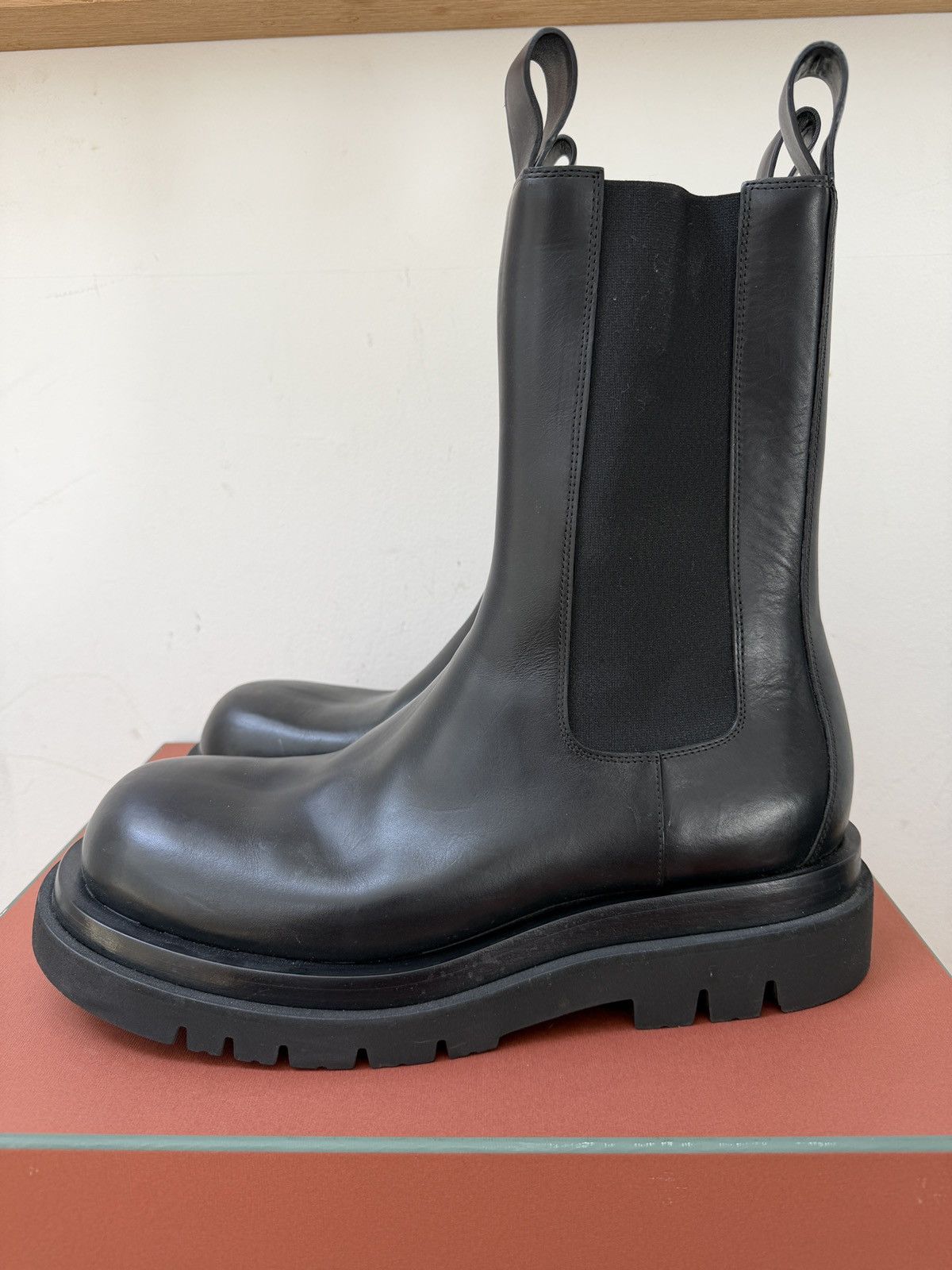 Bottega Veneta Lug Chelsea Boot Size US 13 / EU 46 - 4 Thumbnail
