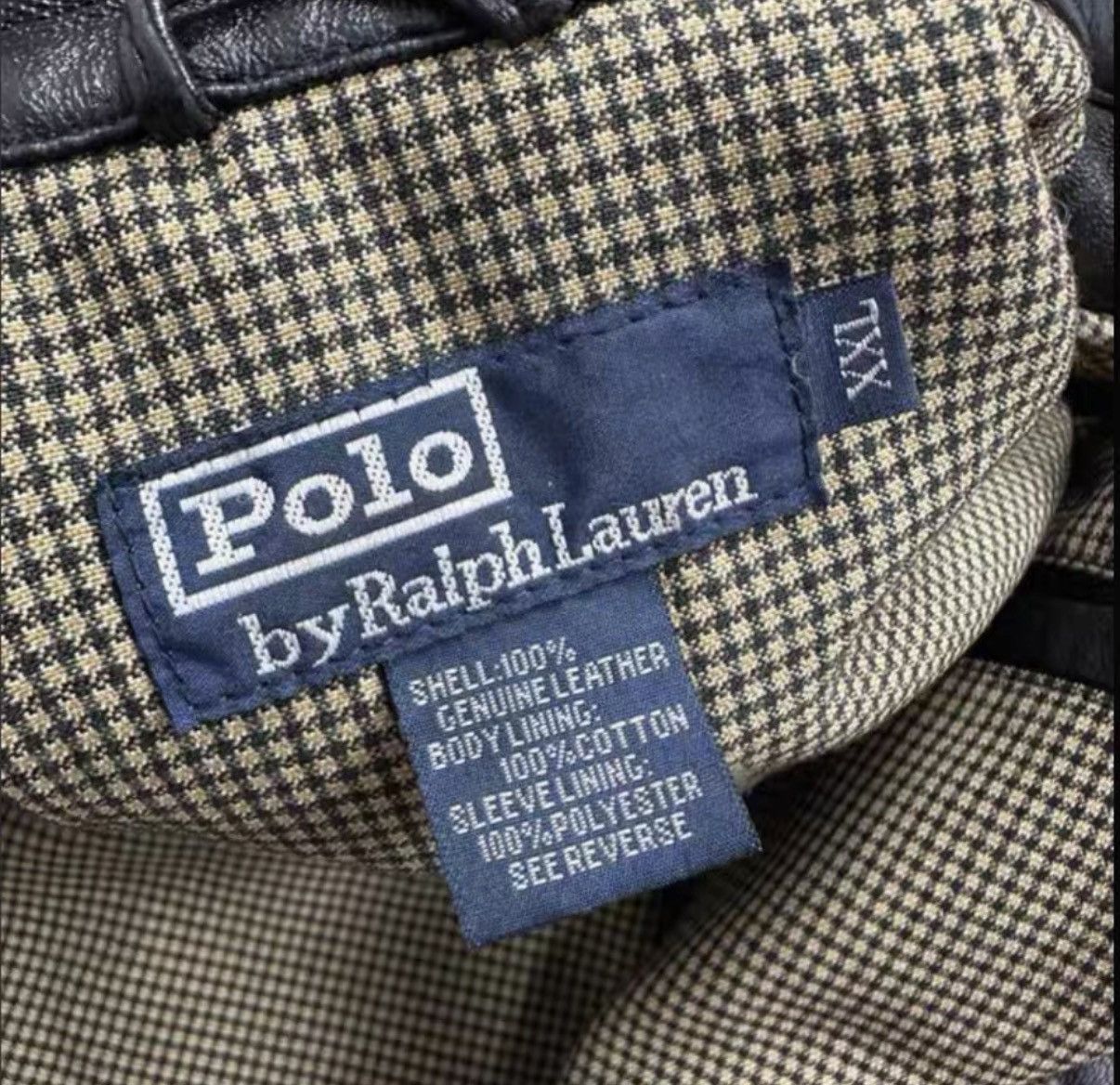 Polo Ralph Lauren Polo Ralph Lauren Lambskin Leather Vintage Jacket J40 Size US XXL / EU 58 / 5 - 9 Thumbnail